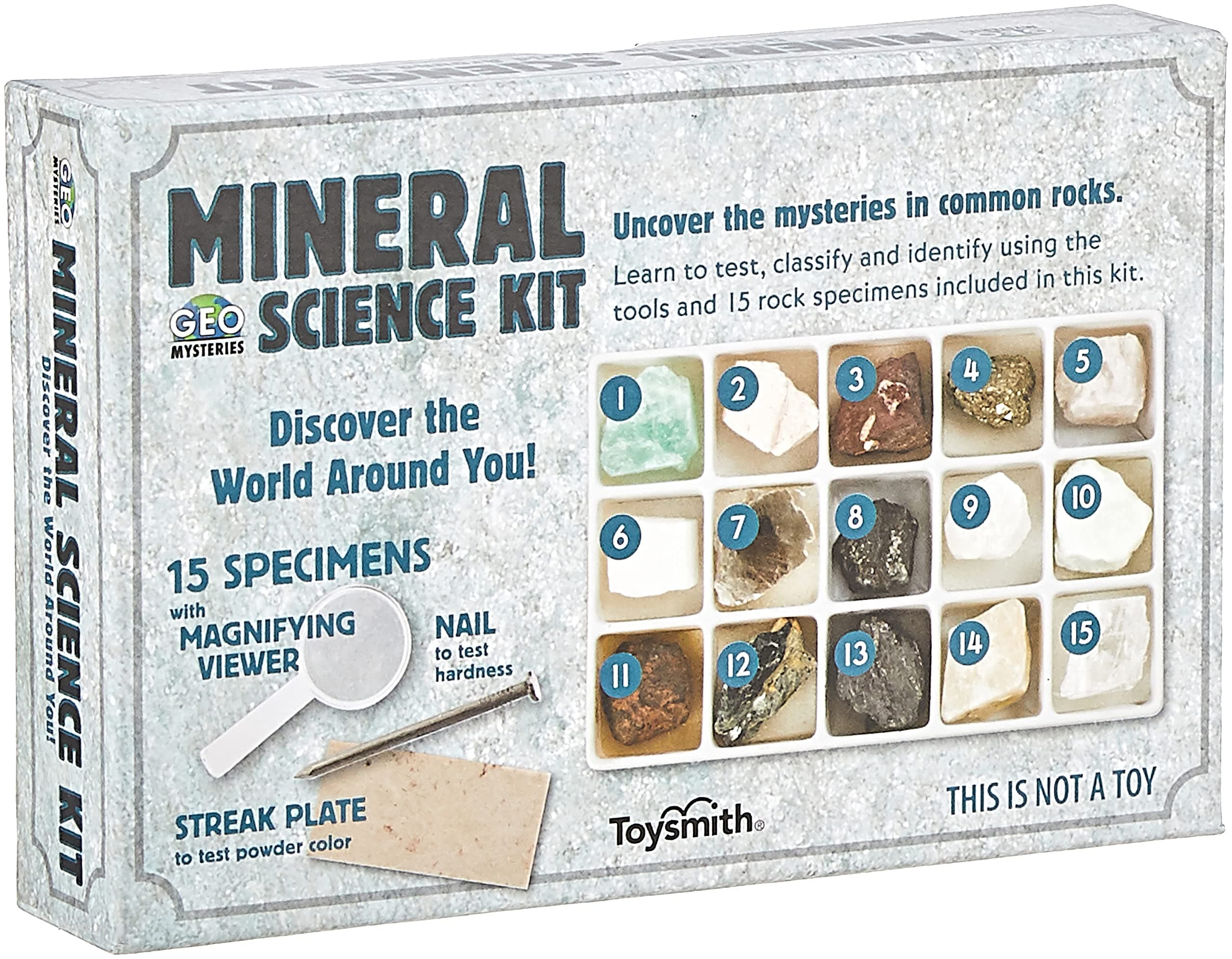 Toysmith Mineral Science Kit, Multi Color