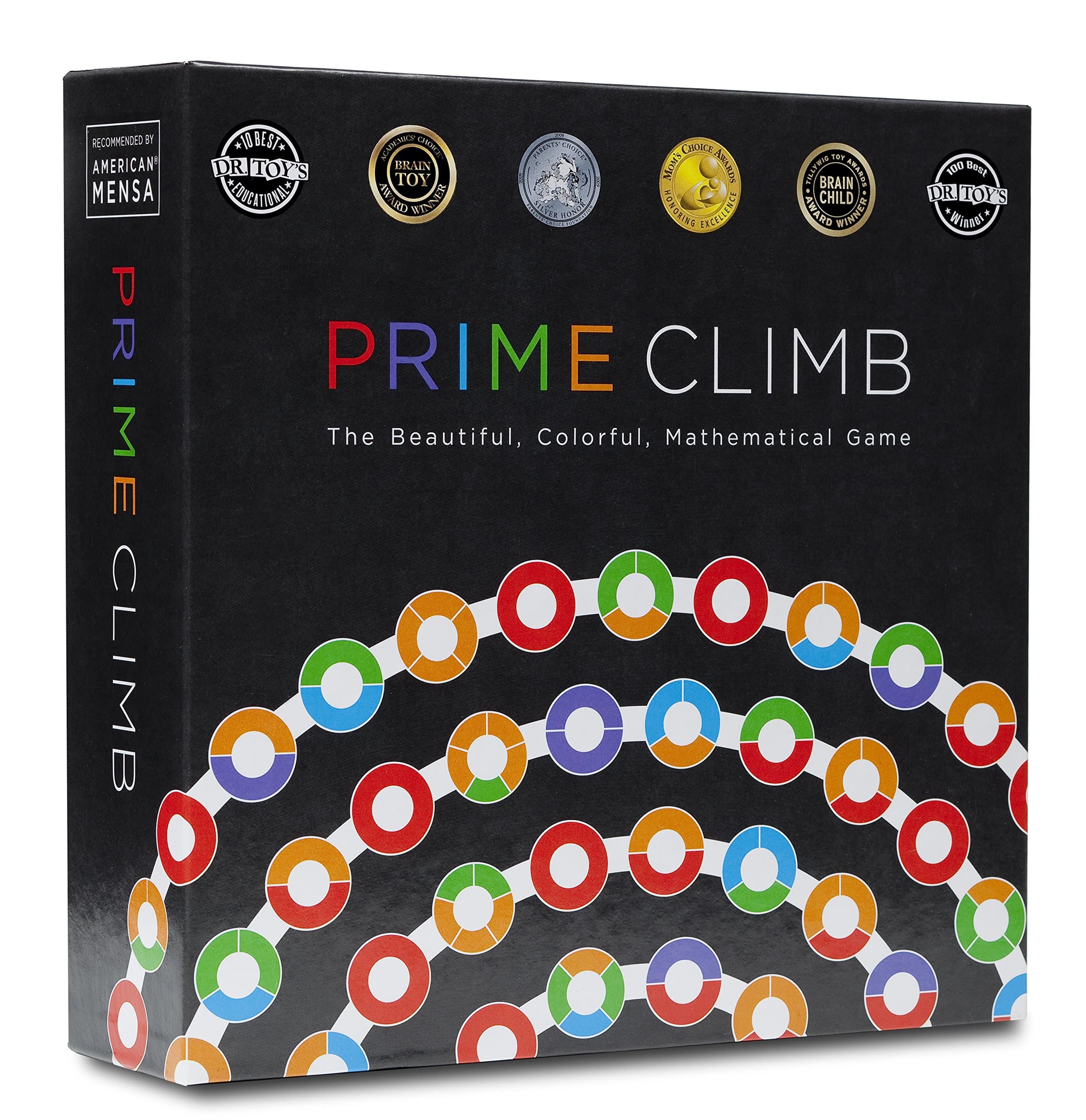 Math for Love Prime Climb: Educational Board Game for 2-4 Players, Ages 8+