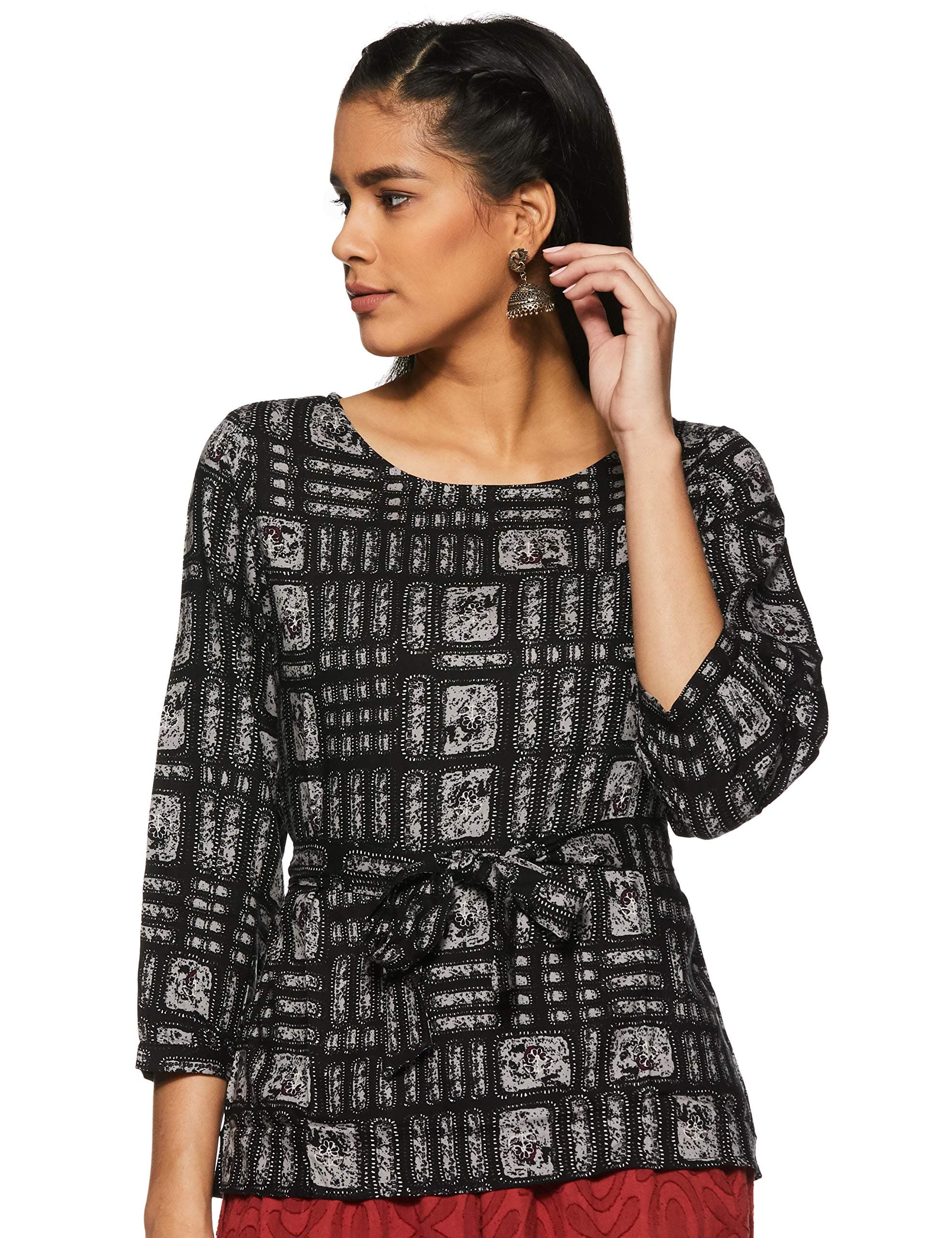 global desi Women's Regular fit Top