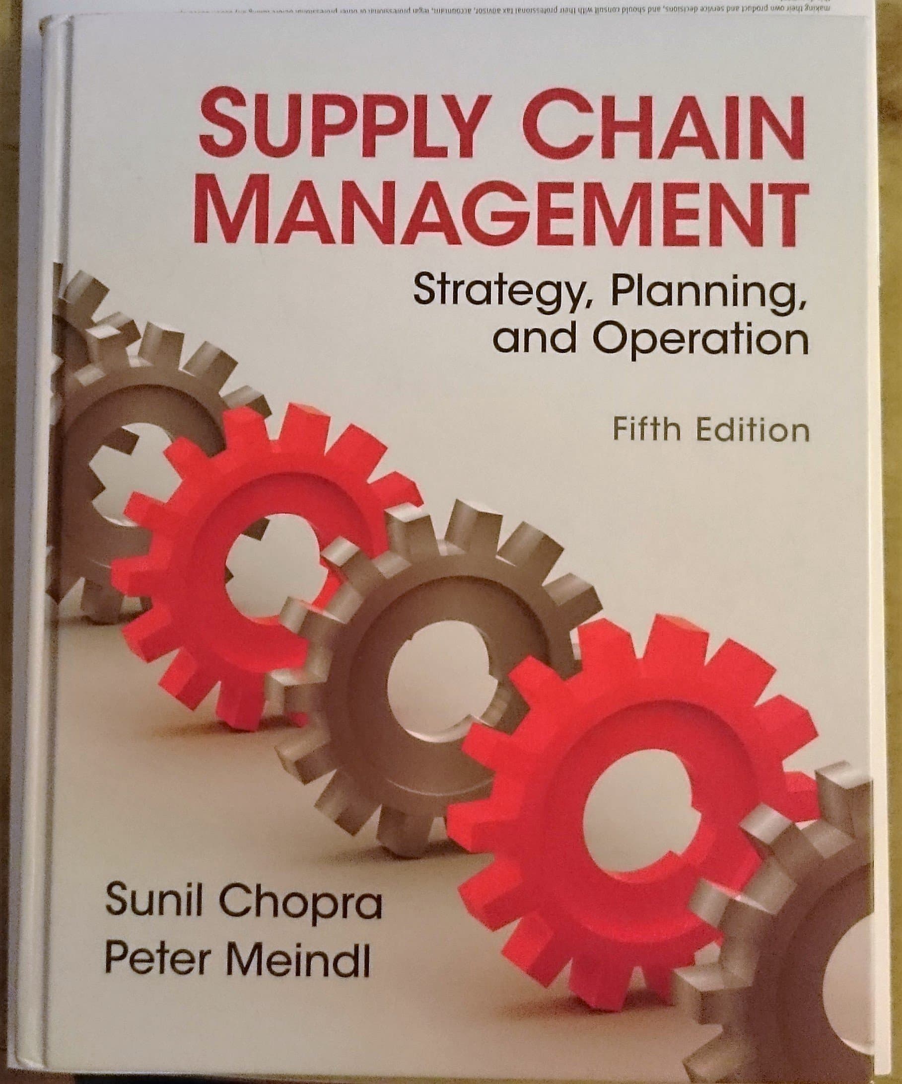 Supply Chain Management (5th Edition)