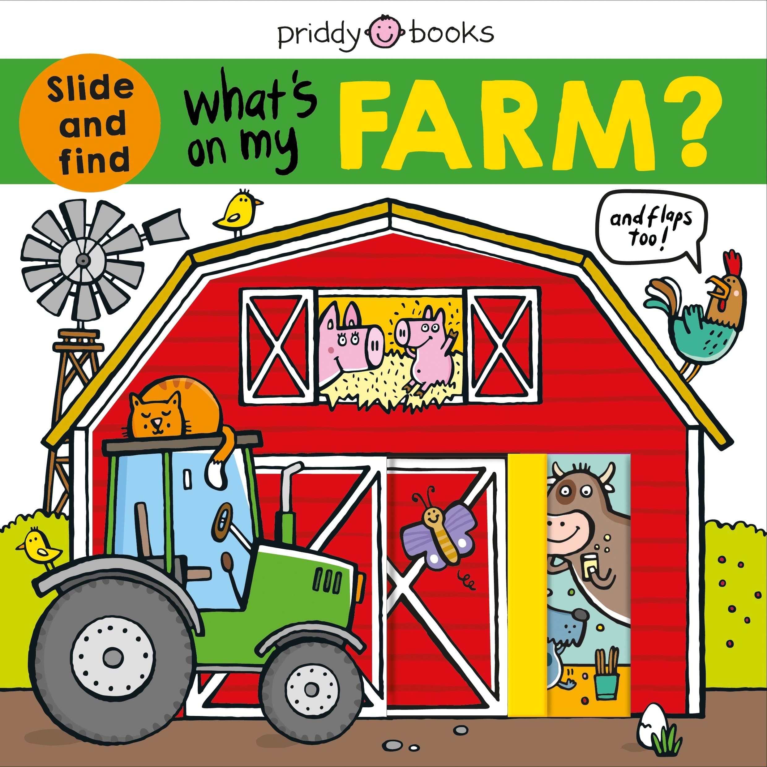 What's on My Farm?: A Slide-And-Find Book With Flaps