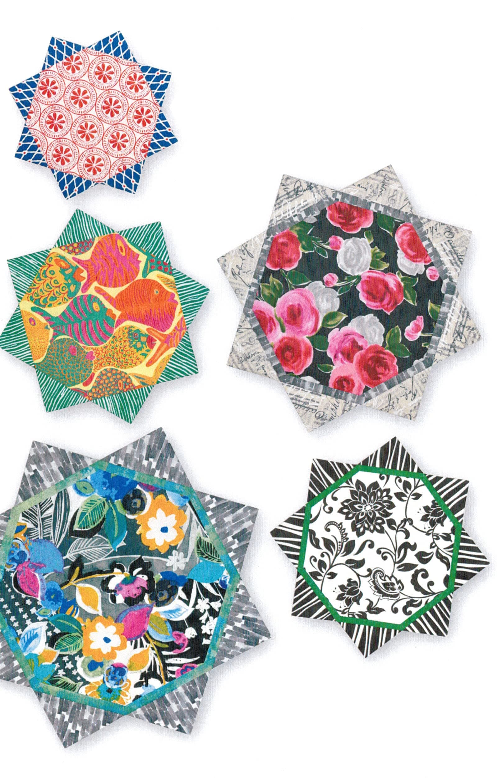 Anything Goes Table Topper Quilt Pattern in 4 Sizes, Fat Quarter Friendly