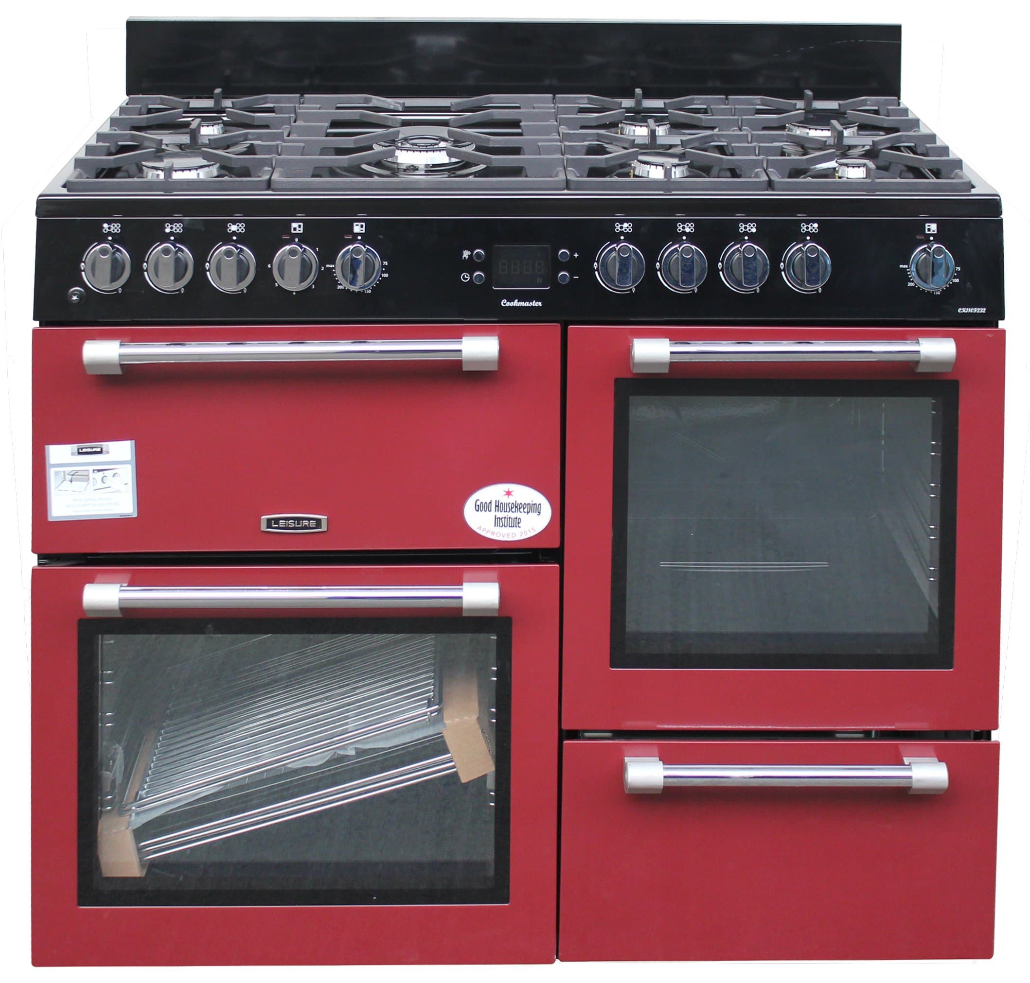 Leisure Cookmaster CK110F232R Range Cooker Red 110cm