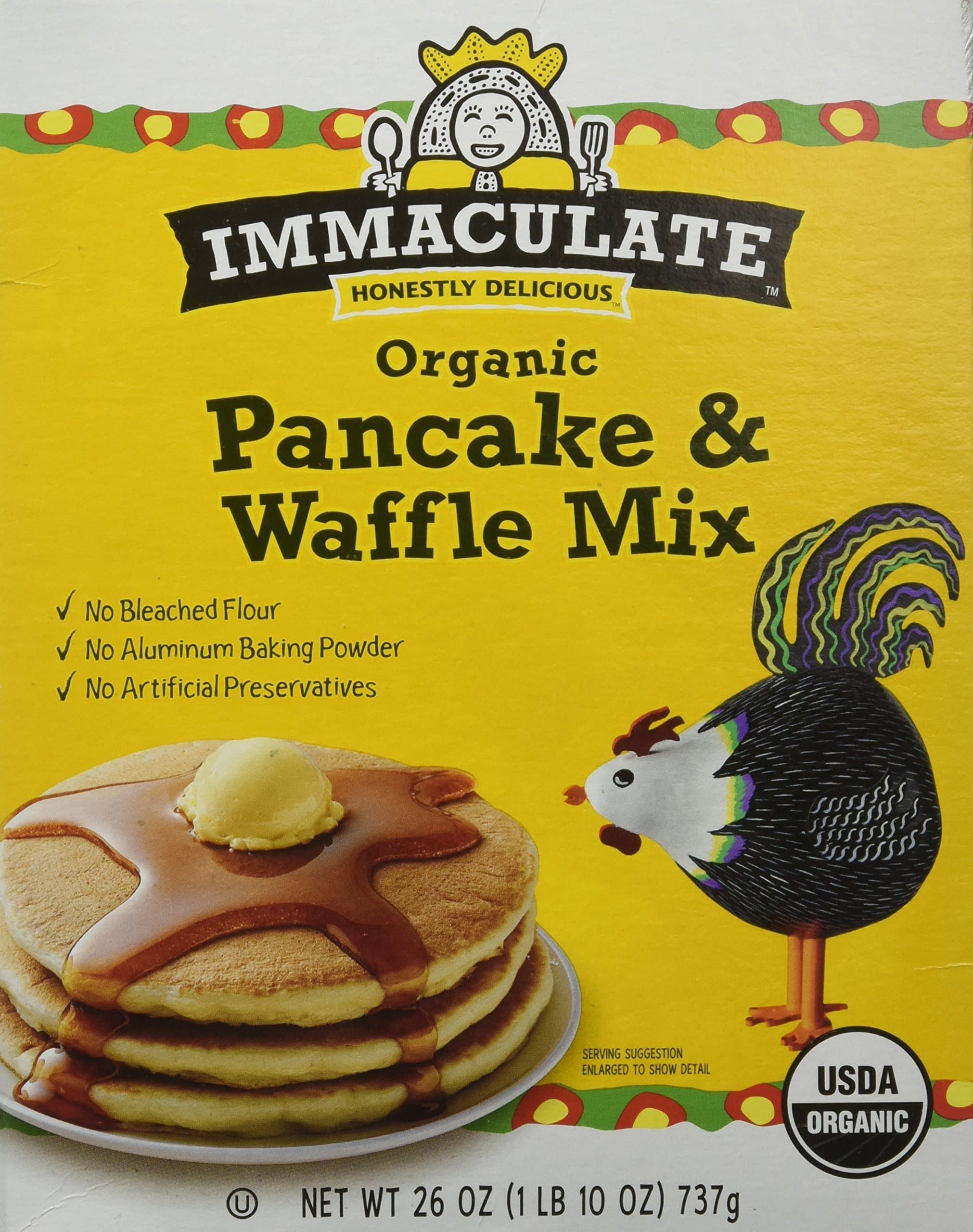 Immaculate Baking Immaculate Pancake & Waffle Mix - Organic - 26 OZ