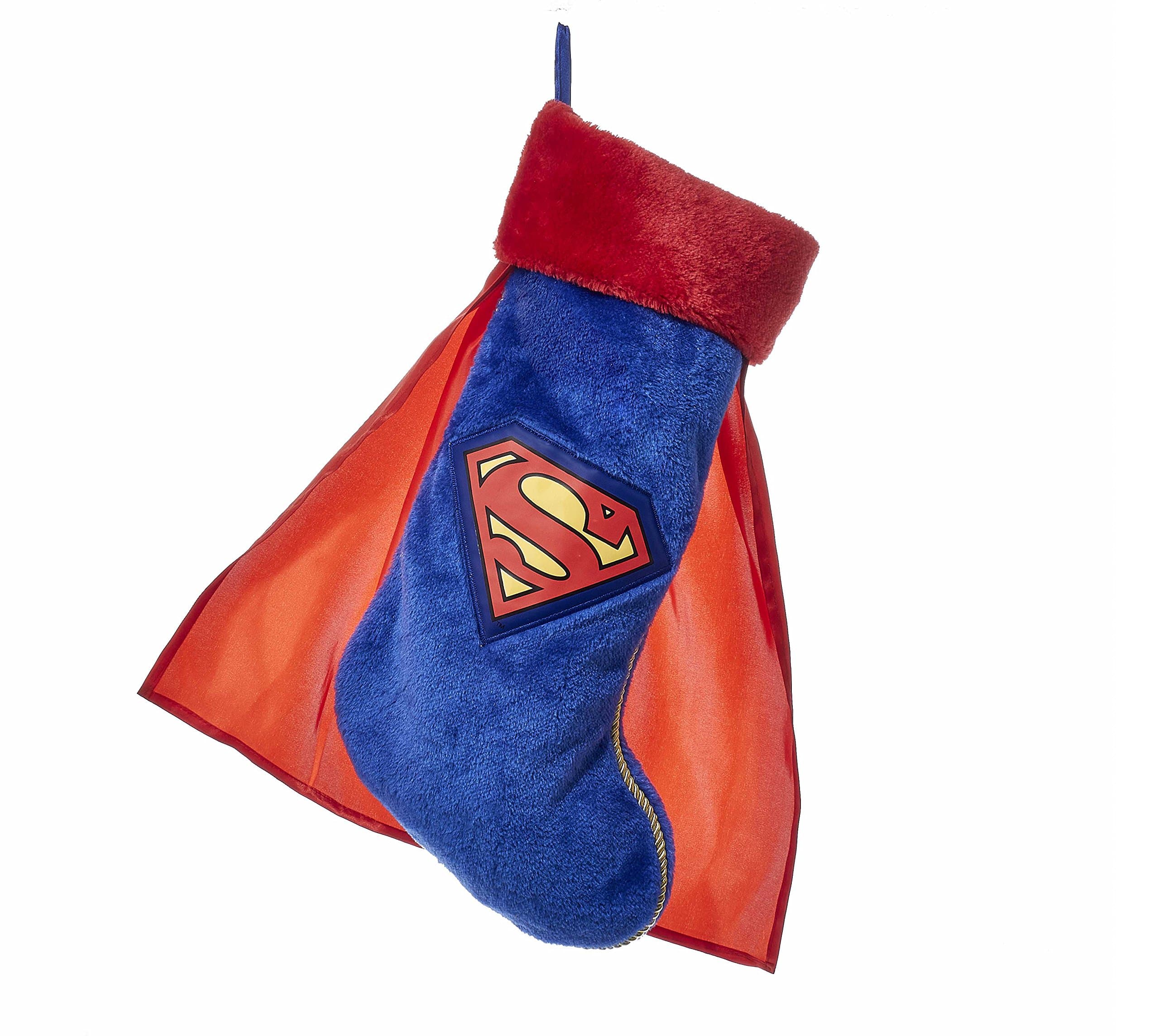 Kurt S. Adler DC Comics Superman with Cape Applique 19" Stocking