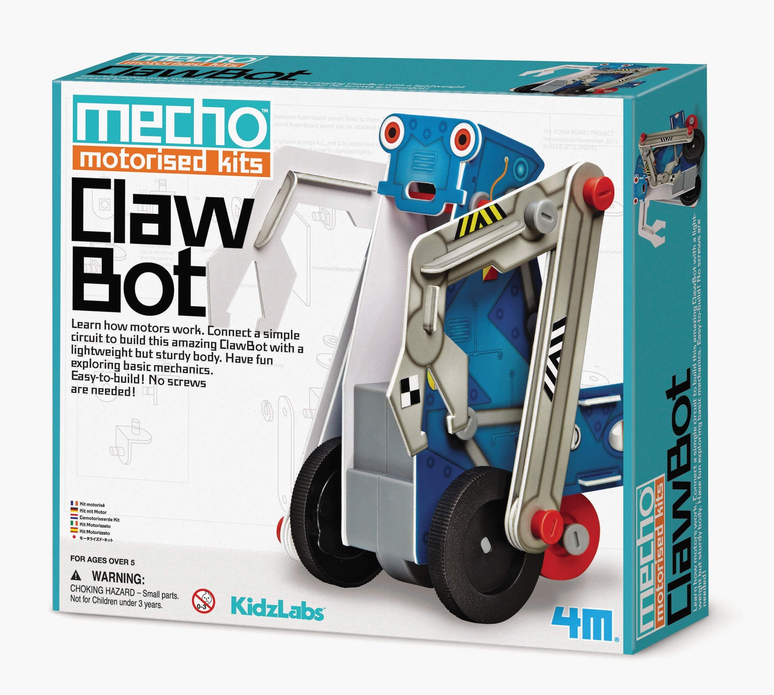 4M Mechno Motorised Kit ClawBot