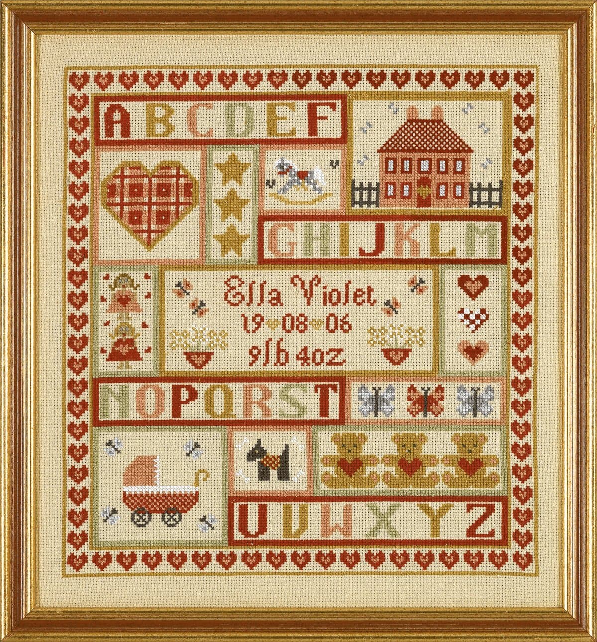 Co. Sugar and Spice Birth Sampler Cross Stitch