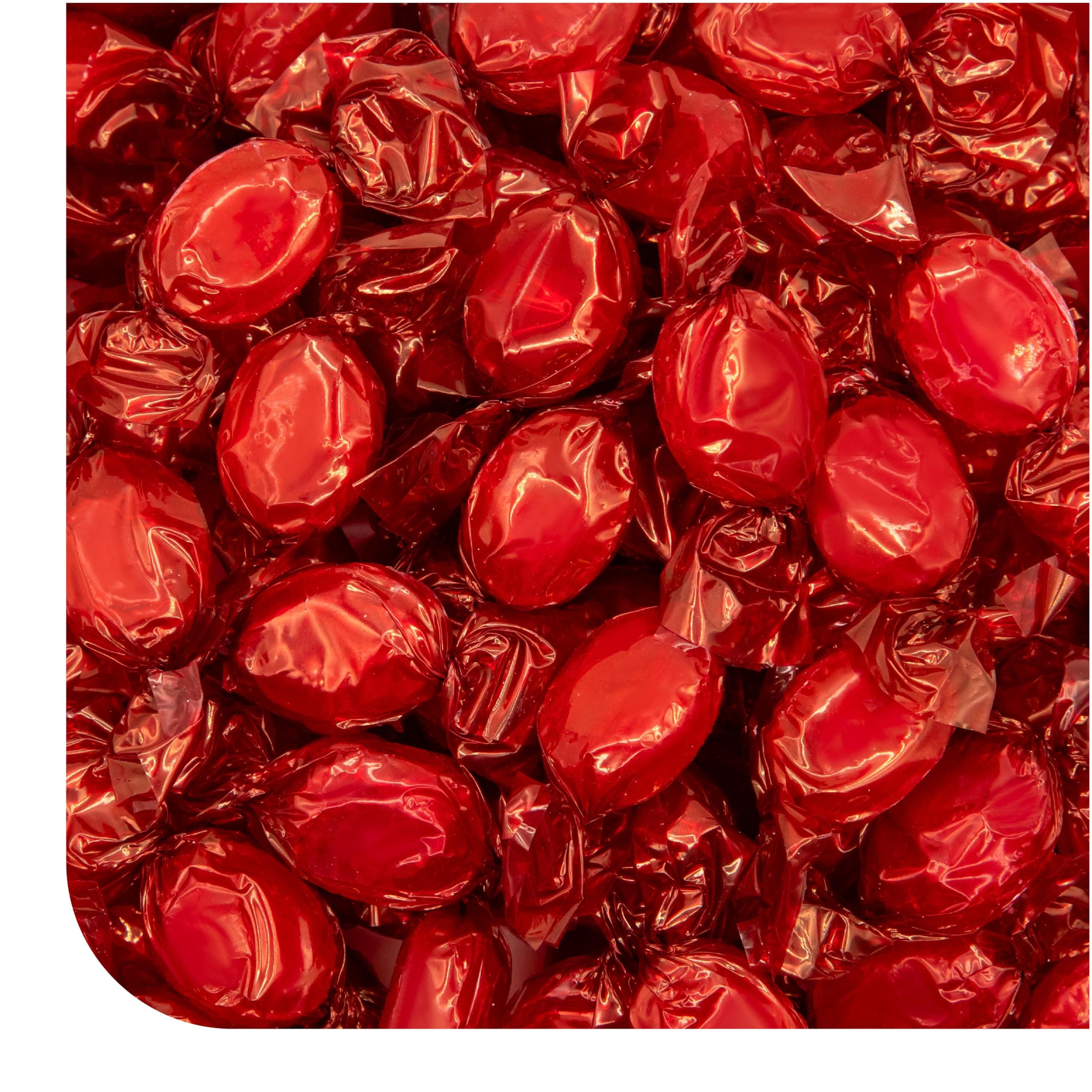 Hard Candy Cinnamon Flavor - 2 Pound Bulk Pack (About 180 Count) - Individual...