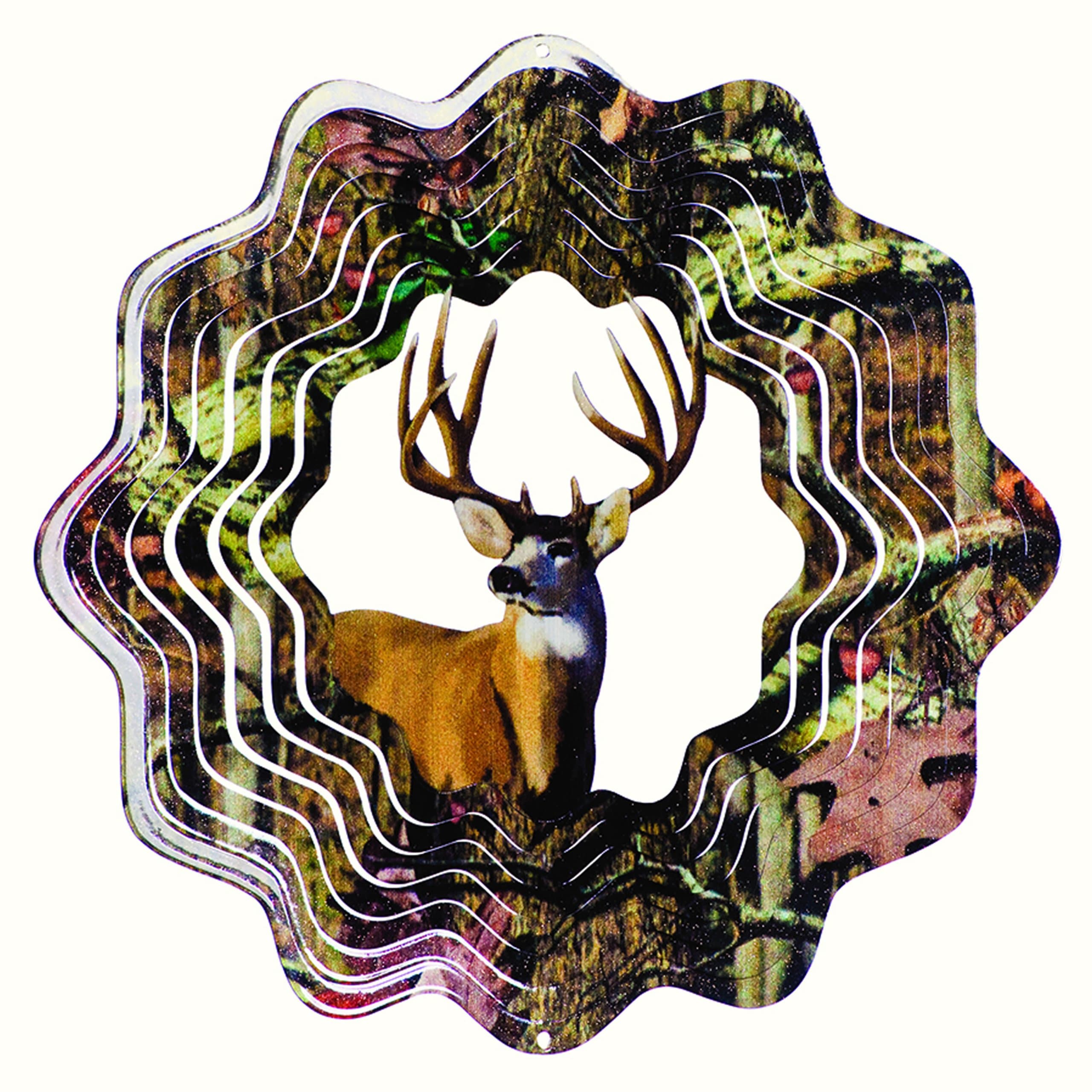 Iron Stop MOD157-10 Mossy Oak Mule Deer Wind Spinner