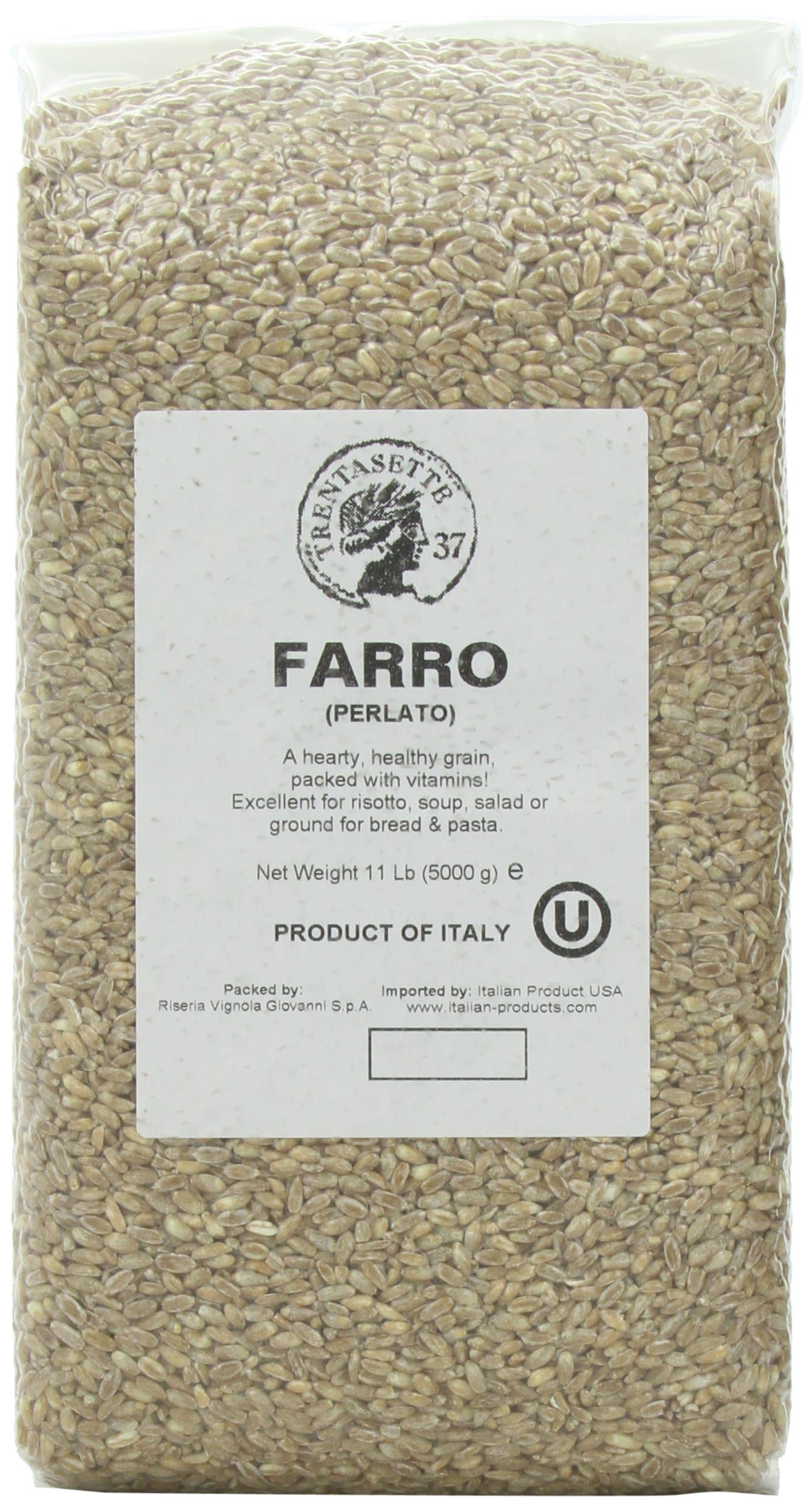 Trentasette Farro Grains, 11-Pound Packages