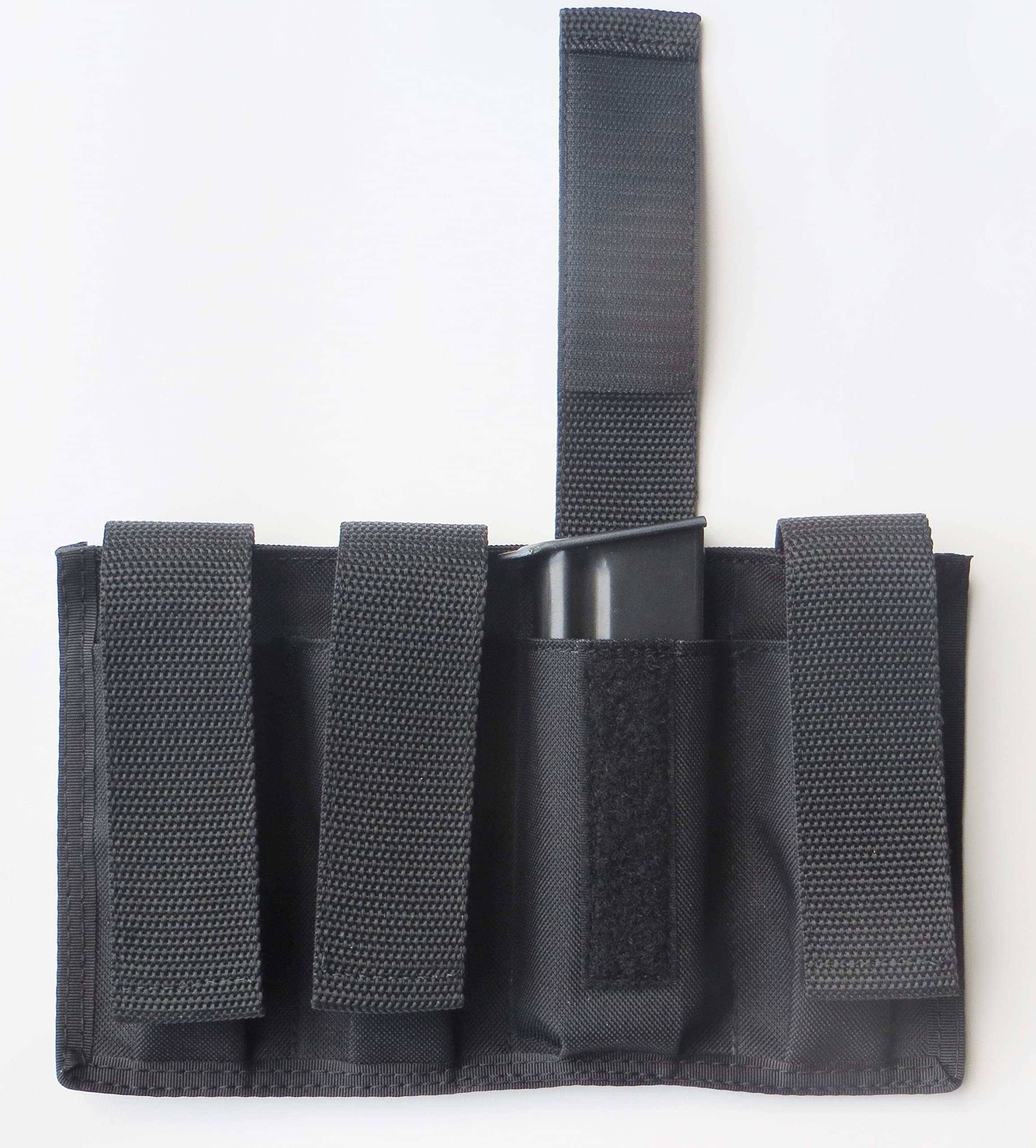 Quad Magazine Pouch for Desert Eagle 357, 44 & 50 Caliber 9mm