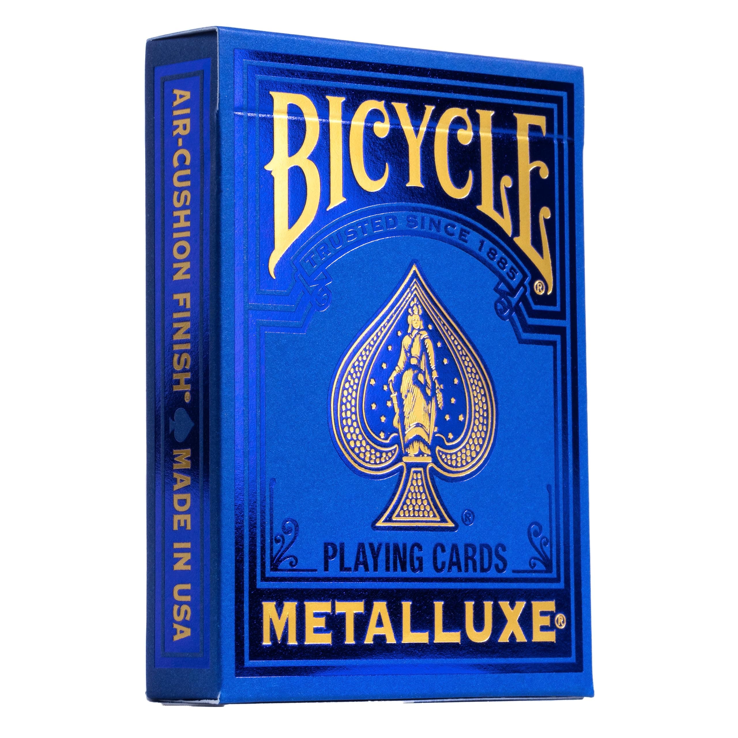 Bicycle Playing Cards: - Metalluxe Blue