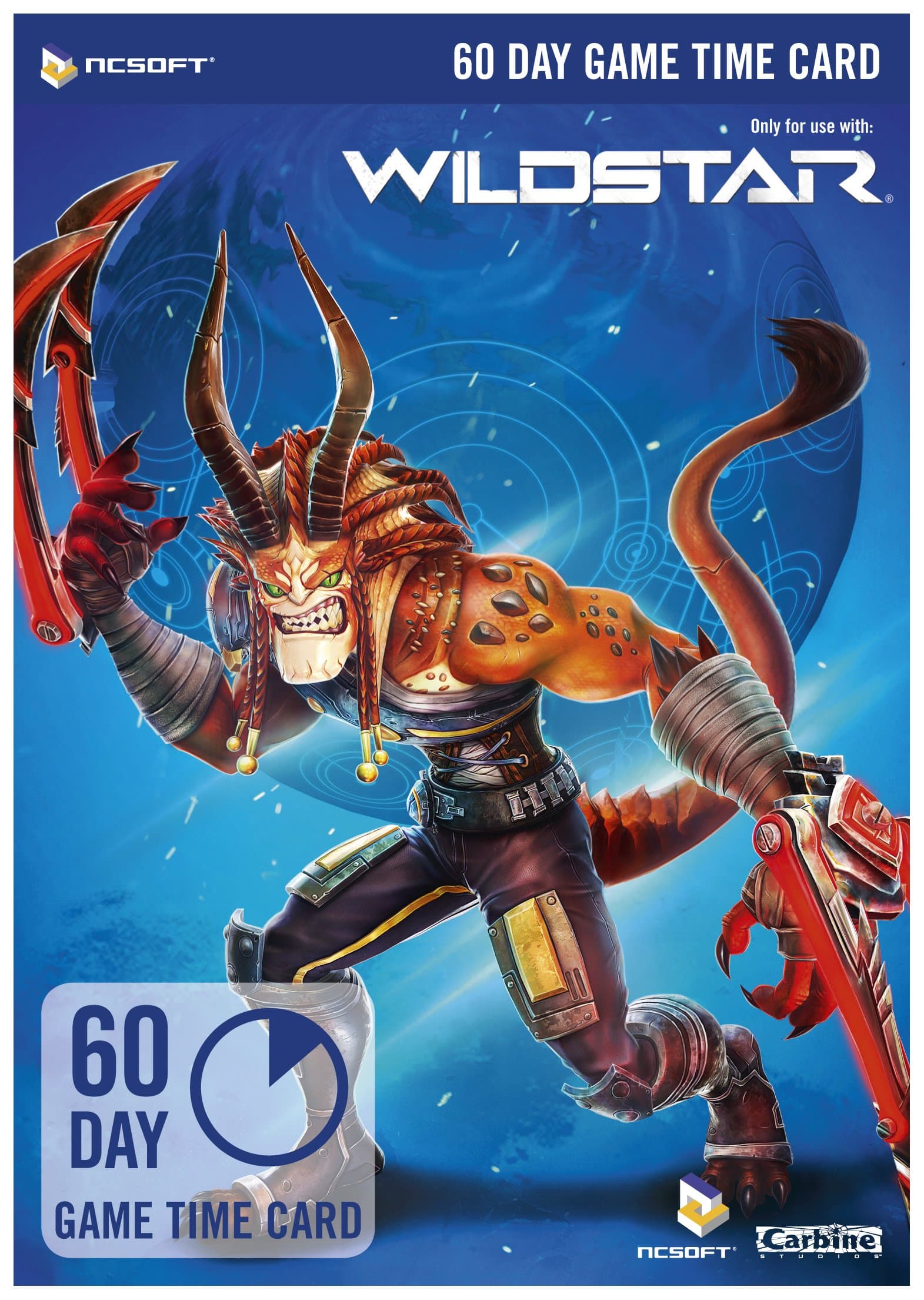 WildStar 60 Day Game Time Card (PC DVD)