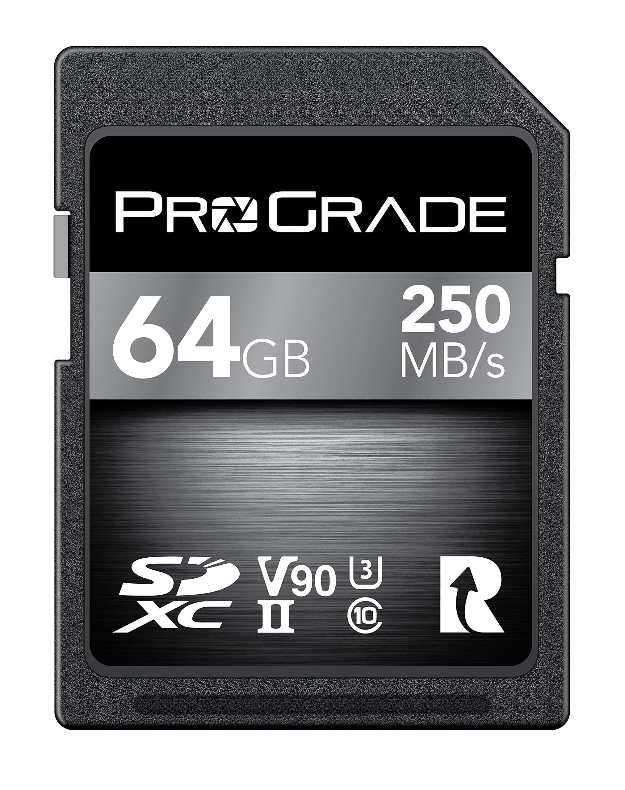 ProGrade Digital SDXC UHS-II V90 Memory Card (64GB)