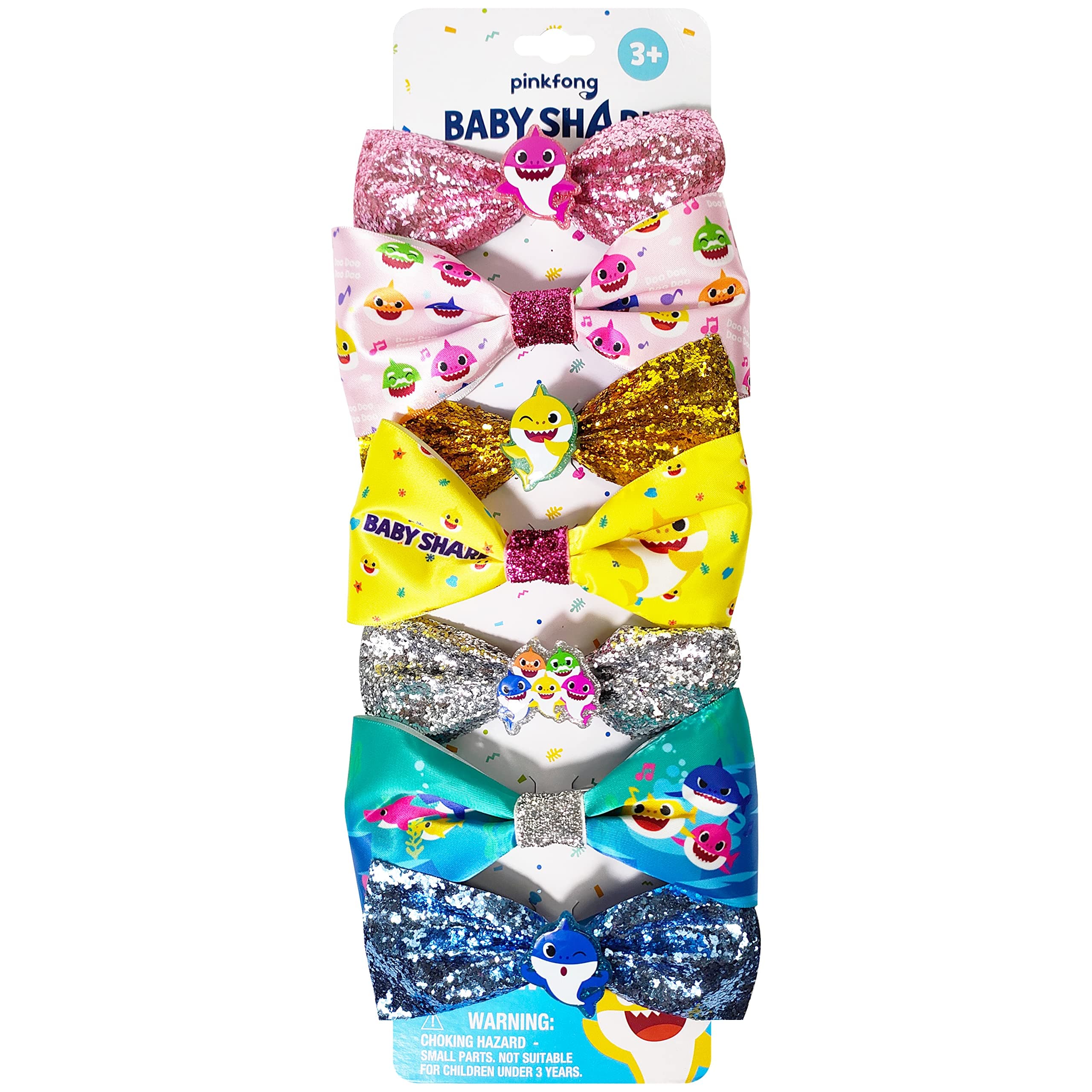Baby Shark 7pcs bow set