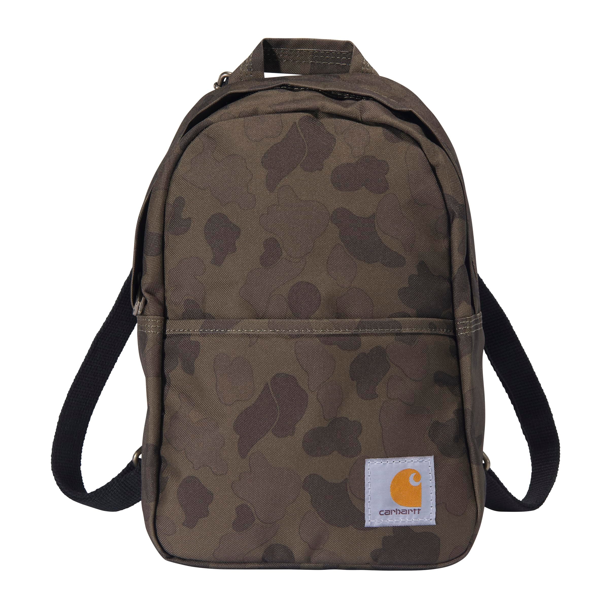 Carhartt Classic Mini Backpack, Durable, Water-Resistant Backpack with Adjustable Shoulder Straps, Duck Camo
