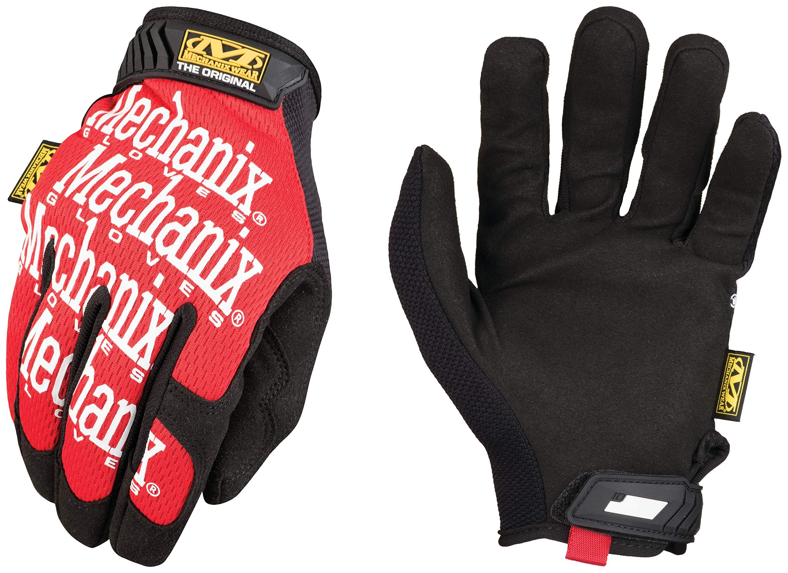 Original Work Gloves - Multi-Purpose Outdoor Work Gloves - Secure Fit - Durable & Machine Washable - Breathable & Comfortable - Small - Red