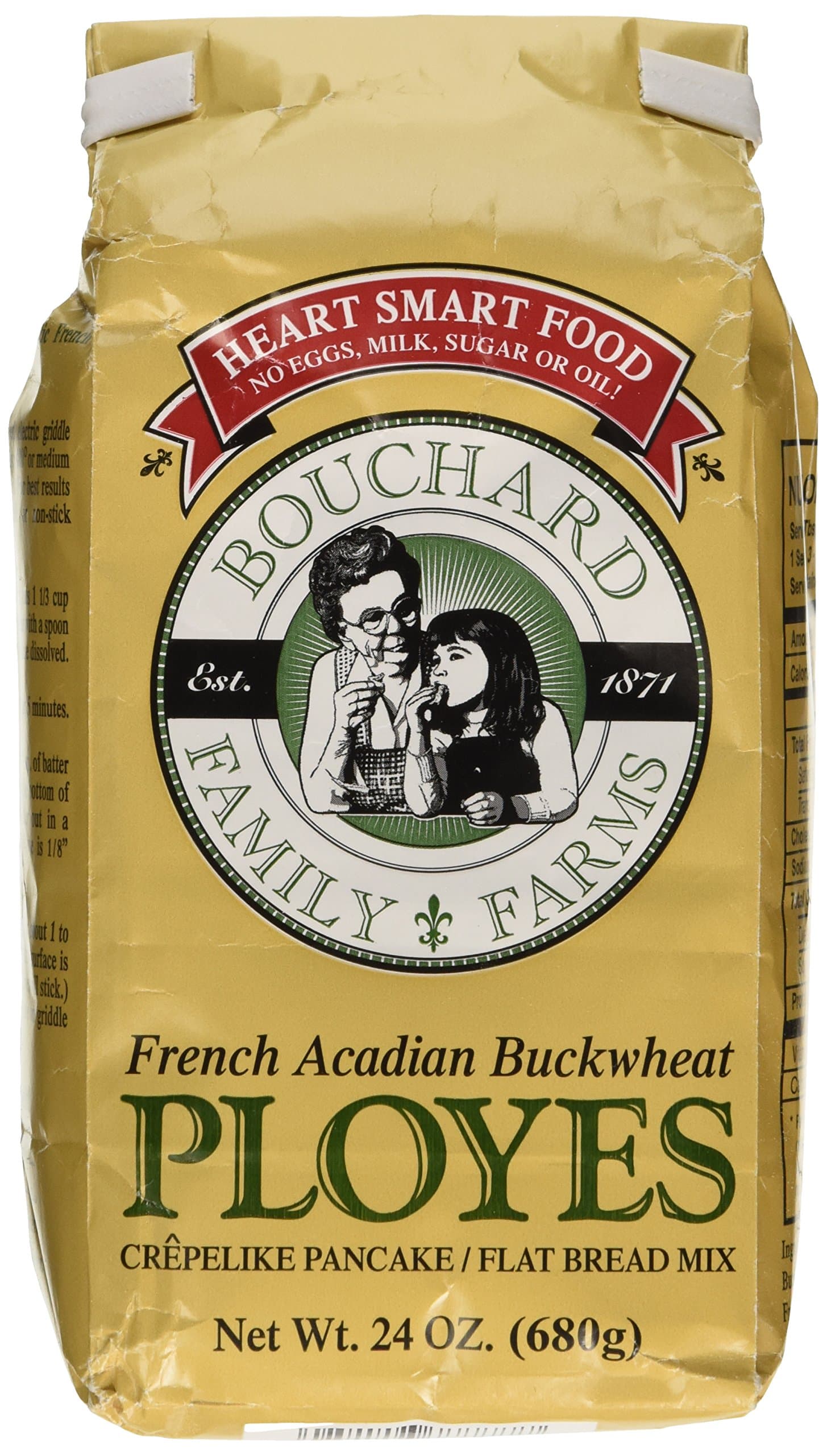 PLOYES Mix Pancake Unbl Wheat And Buckwheat, 24 OZ