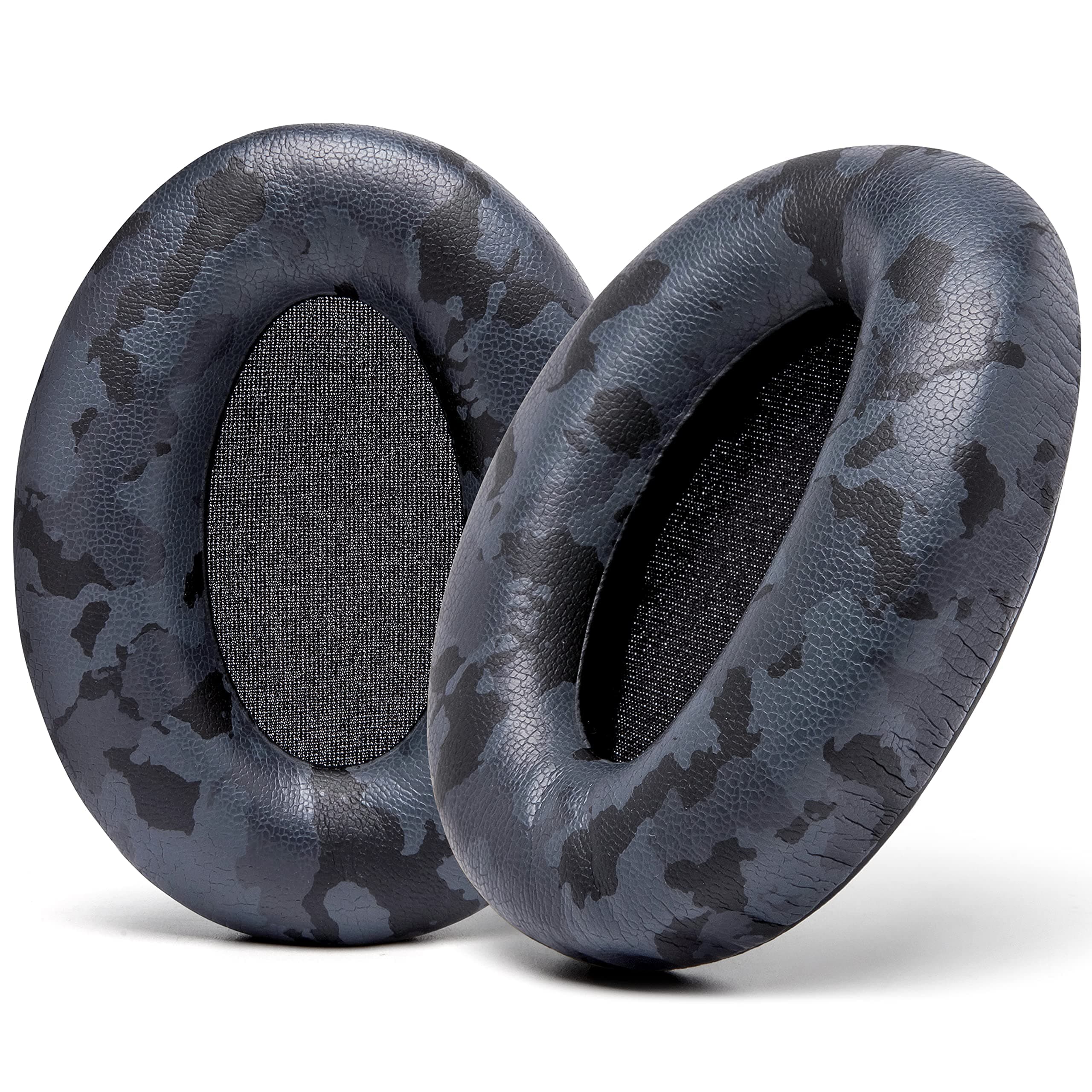 Wicked Cushions Extra Thick Replacement Earpads Compatible with Sony WH-1000XM3 Headphones - Black Camo