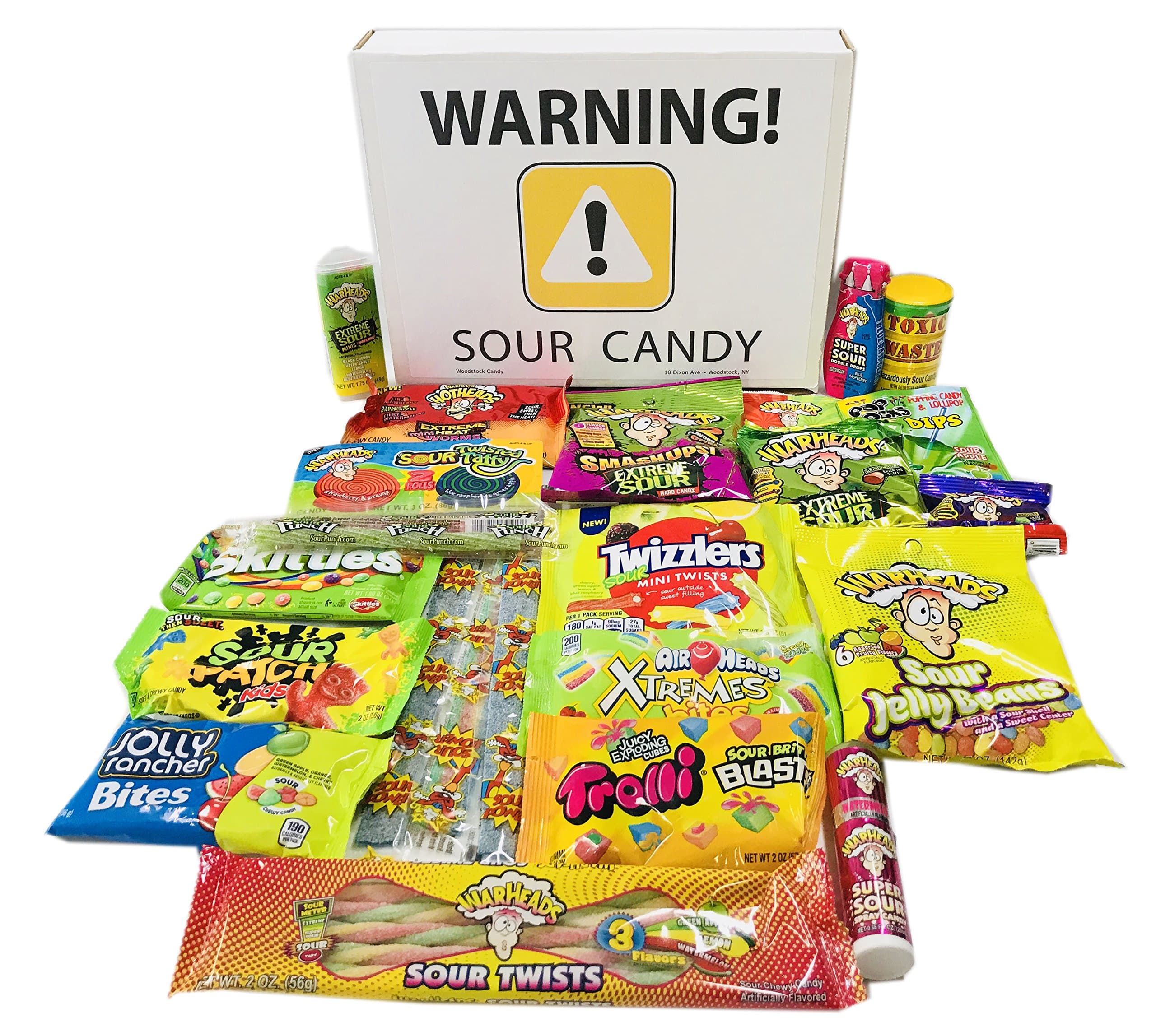 Sour Candy Assortment Gift Box ~ Sour Hard Candy and more