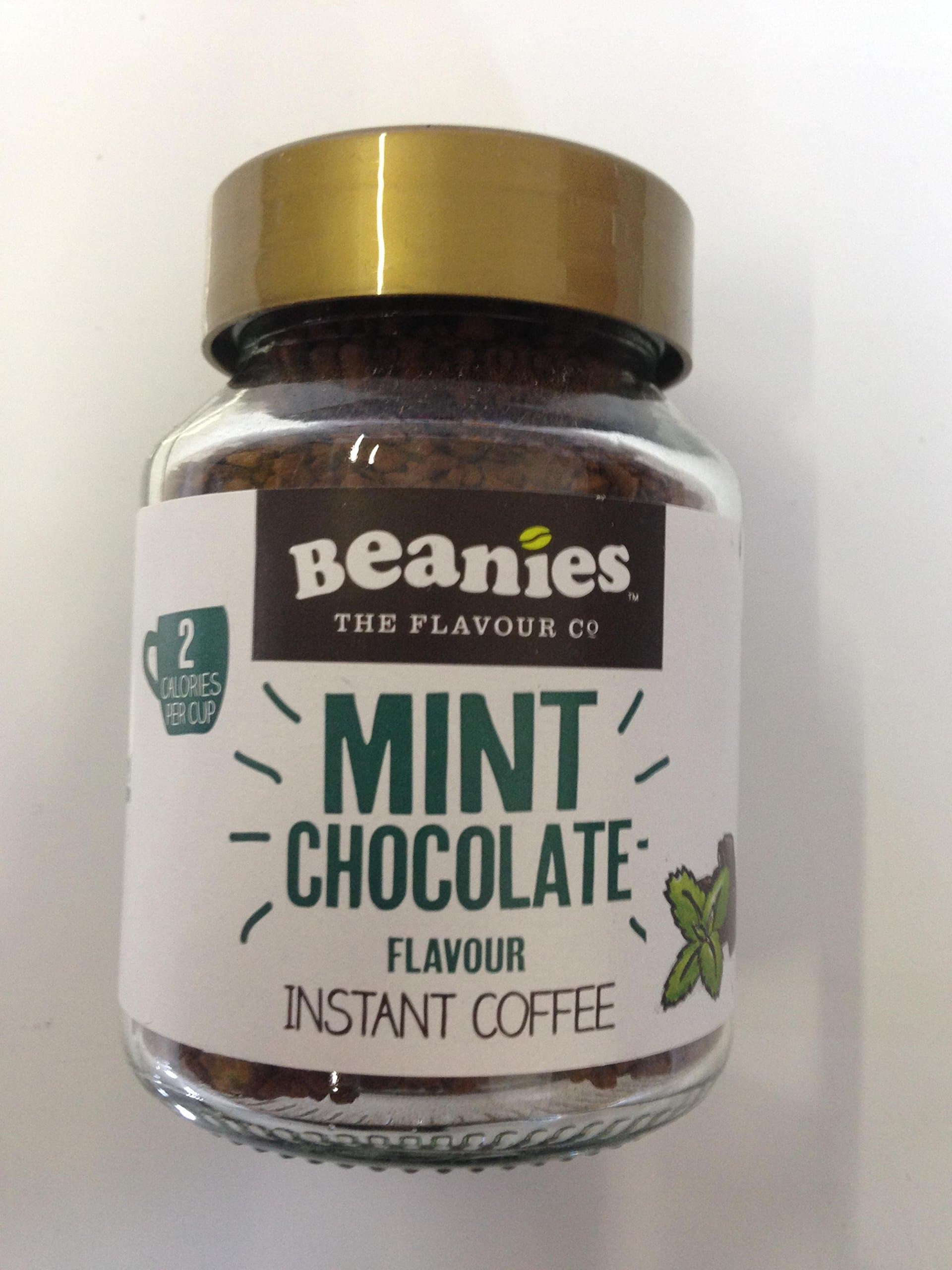 Beanies Mint Chocolate Flavoured Coffee Jar 50g