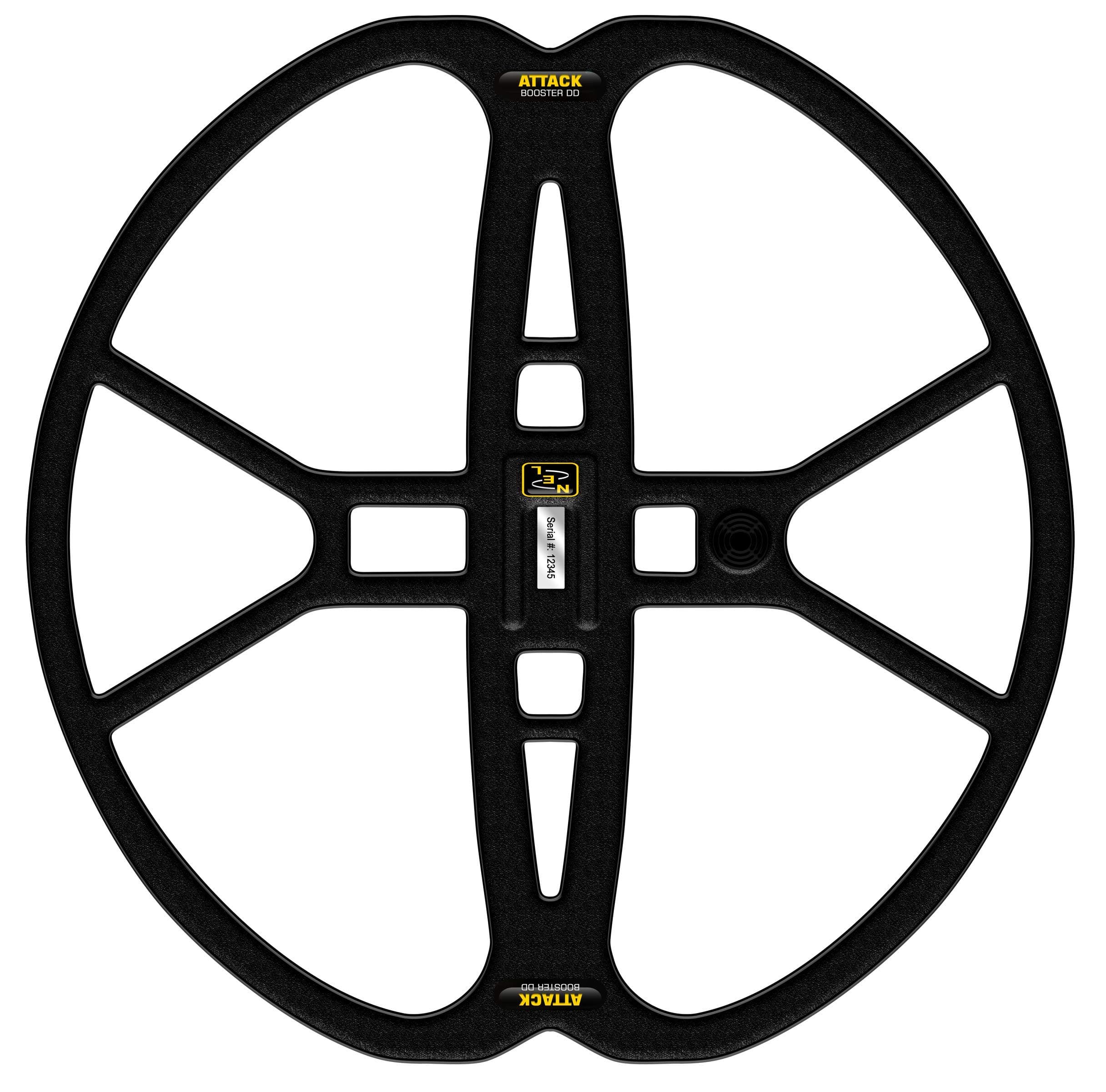 NEL Attack 15 x 15 DD Search Coil for Garrett AT Max