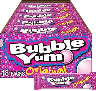 Original Chewy, Bubble Gum Packs, 1.4 oz (18 Count)