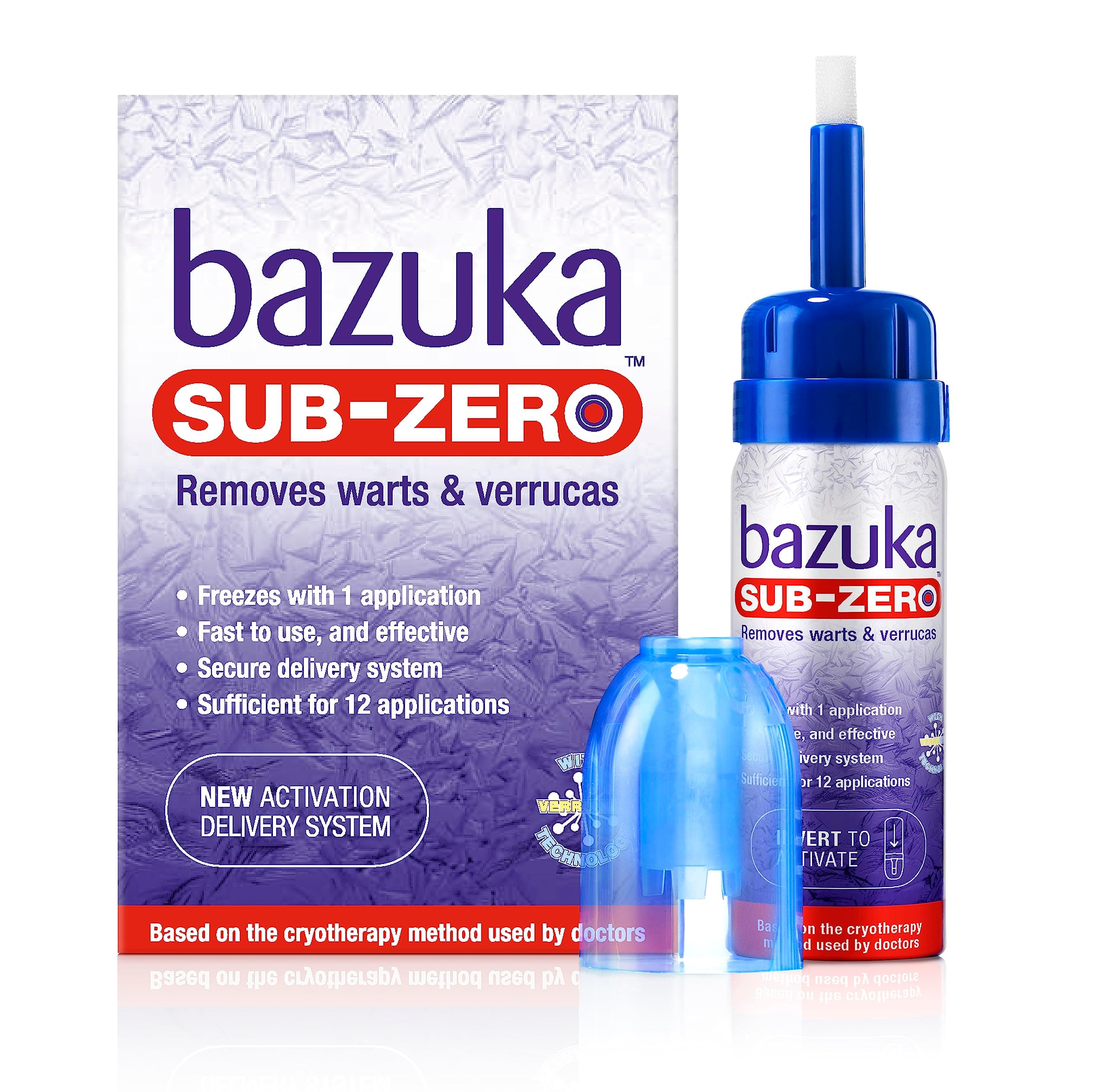 Bazuka Sub-Zero Removes Warts & Verrucas
