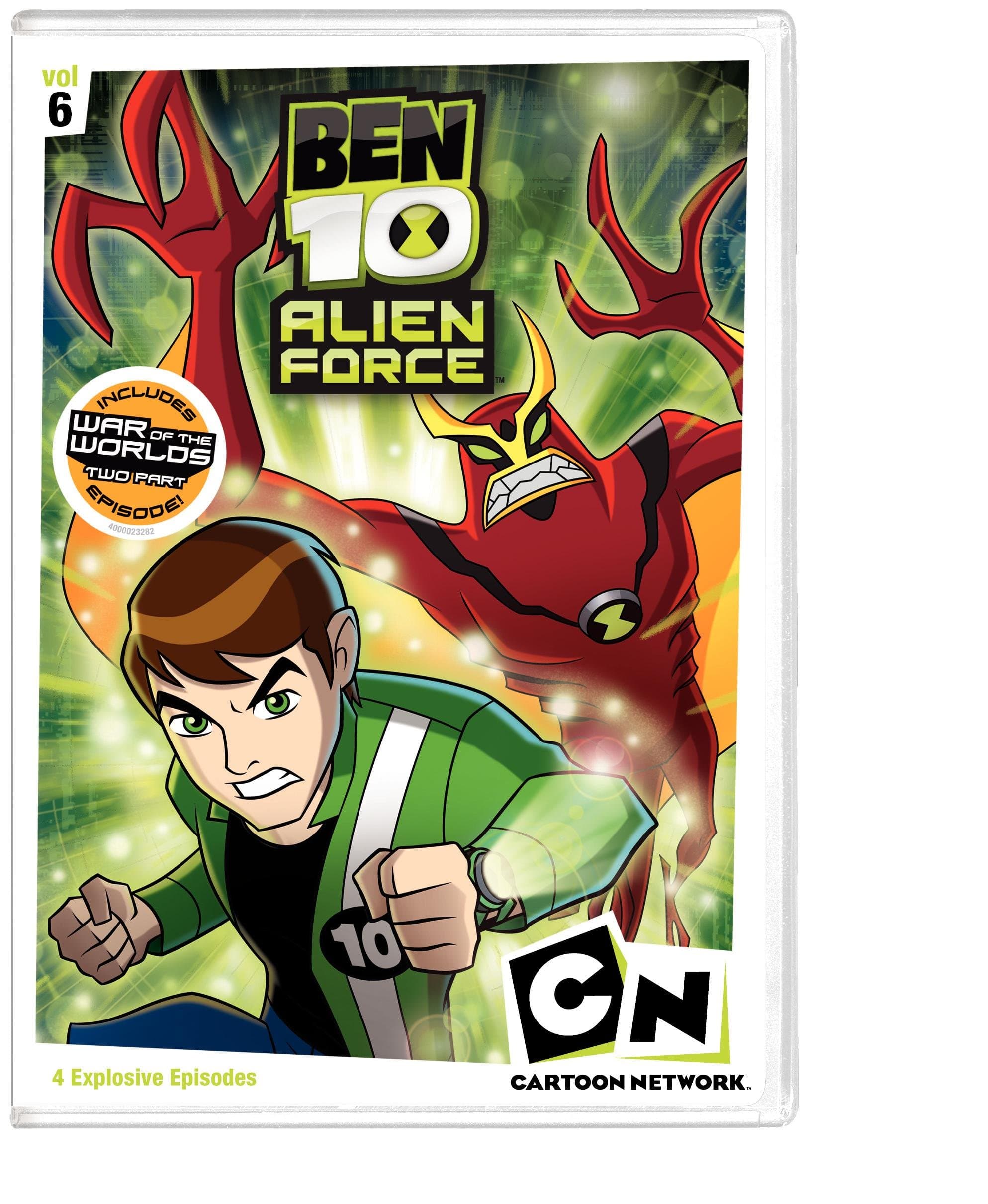 Cartoon Network: Classic Ben 10 Alien Force: Volume Six (DVD)