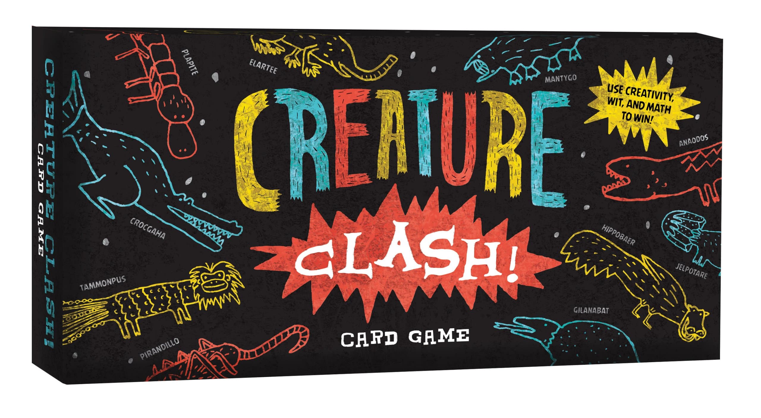 Creature Clash! Card Game Novelty Book – September 9, 2014