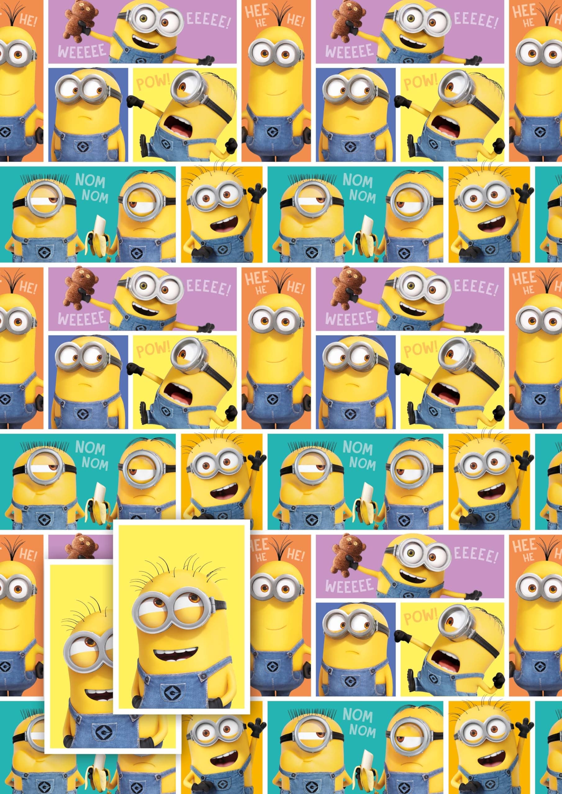 Despicable Me Wrapping Paper, Despicable Me Gift Wrap