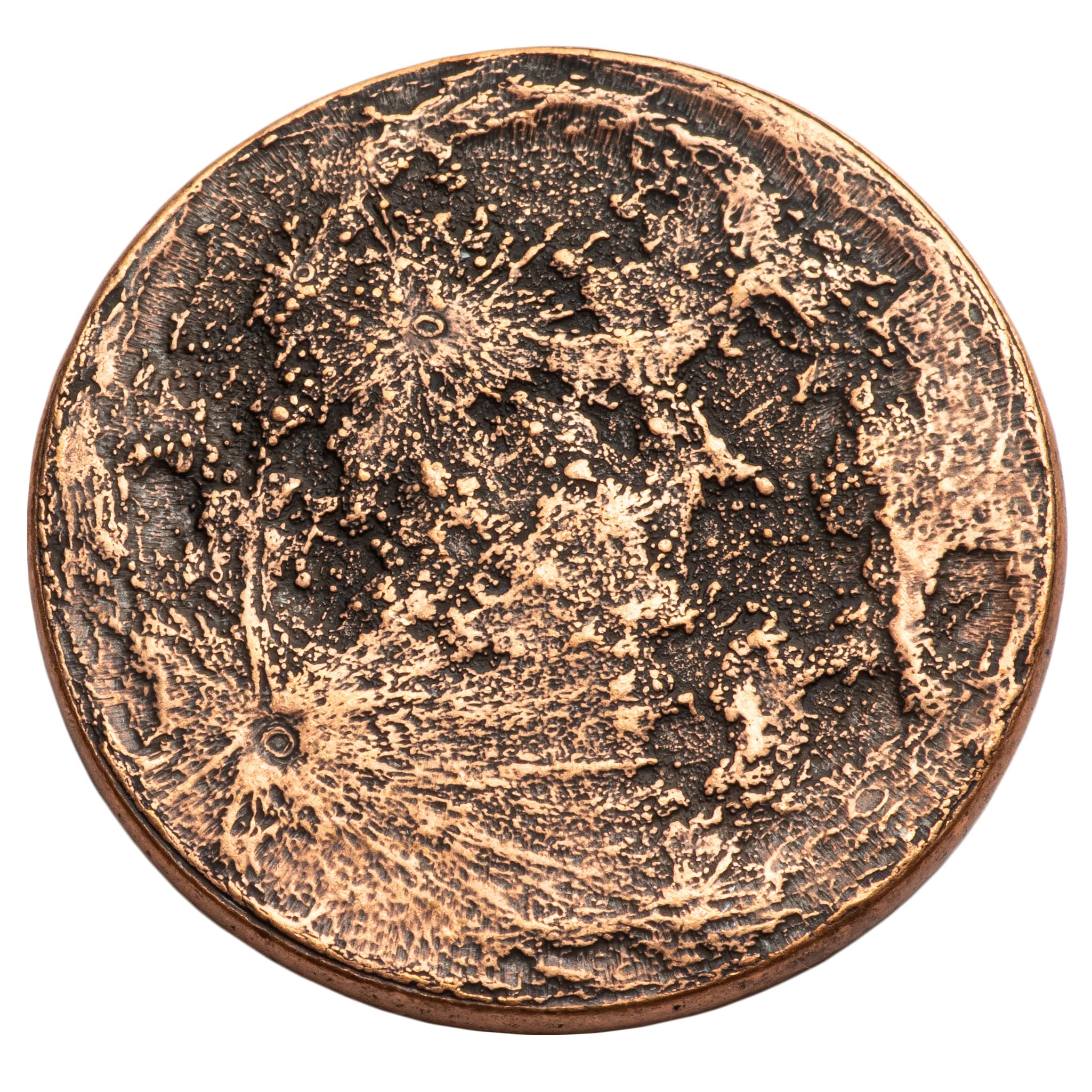 Blood Moon Copper Coin 1.5"