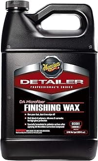 Meguiar's D30101 DA Microfiber Finishing Wax - 1 Gallon