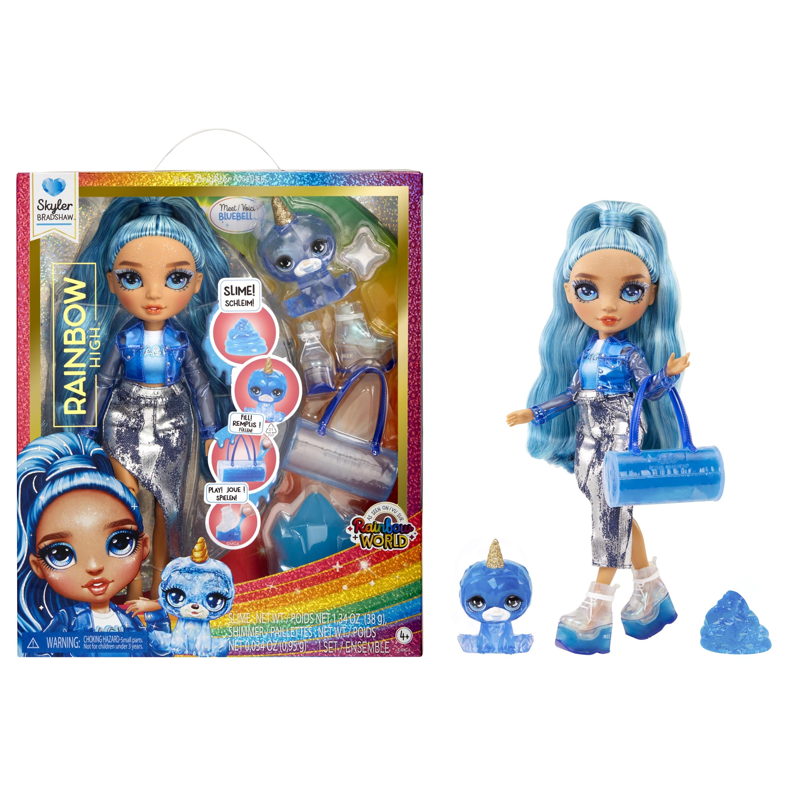 Classic Rainbow Fashion Doll- Skyler
