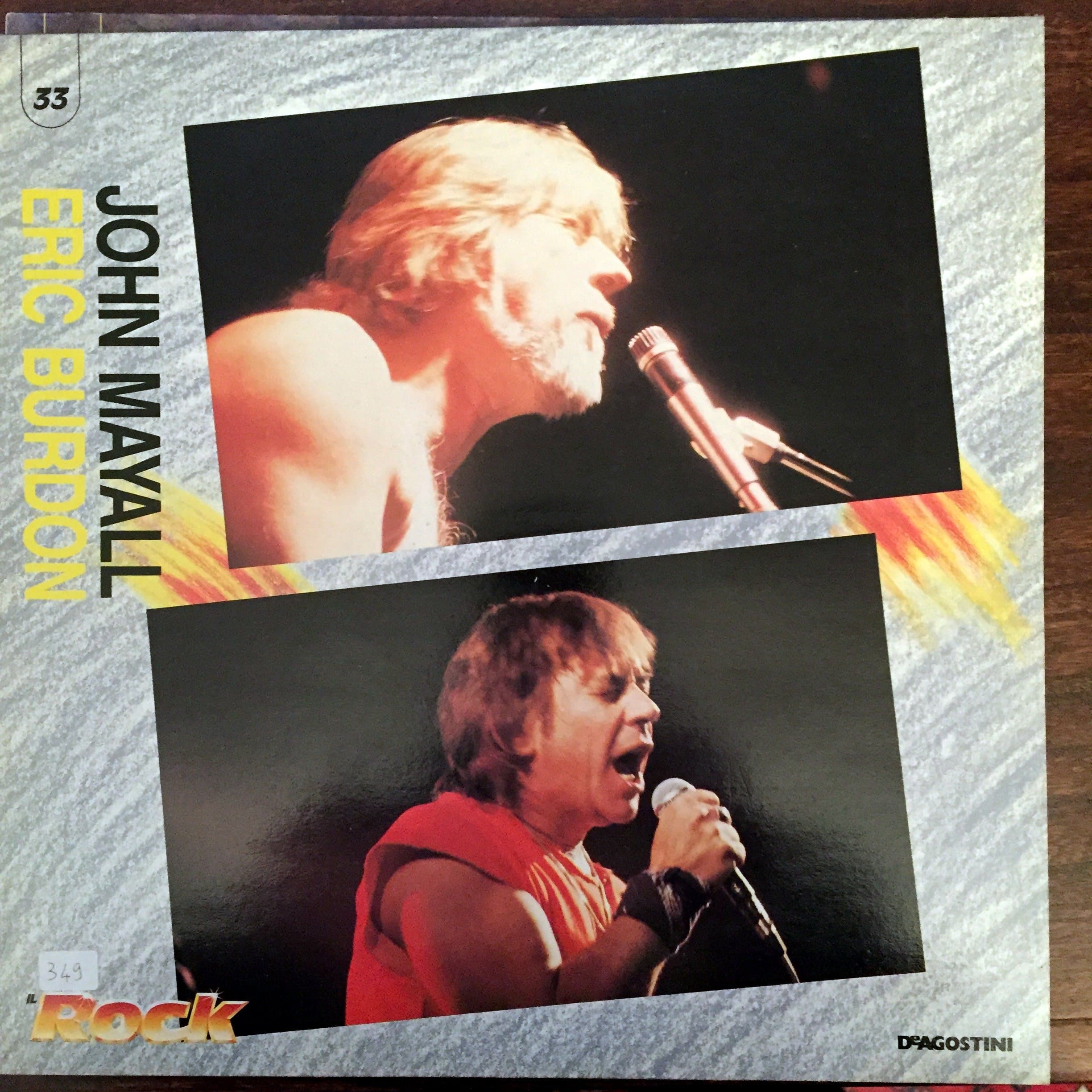 JOHN MAYALL-ERIC BURDON. IL ROCK DEAGOSTINI N.33