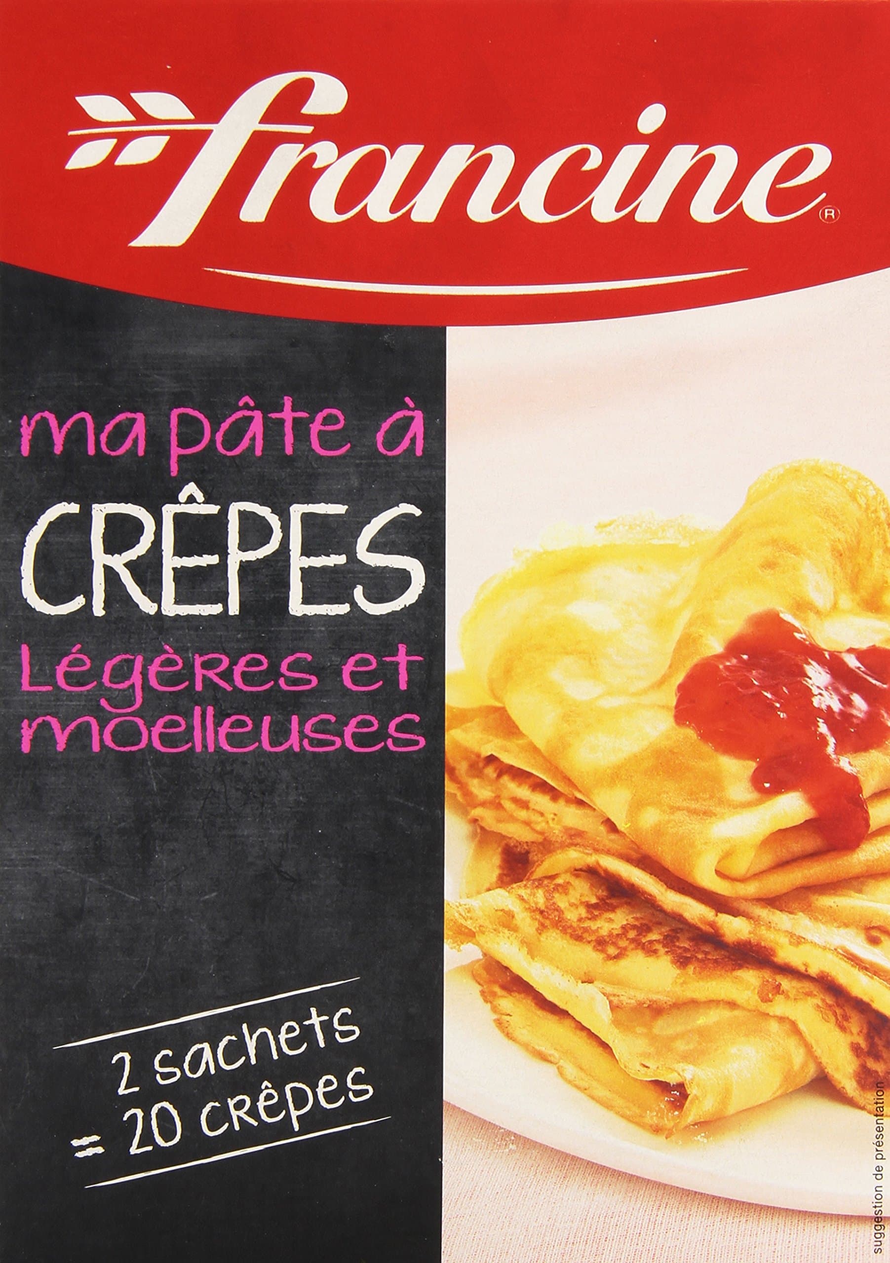 Francine Crepe Mix - 380 grams