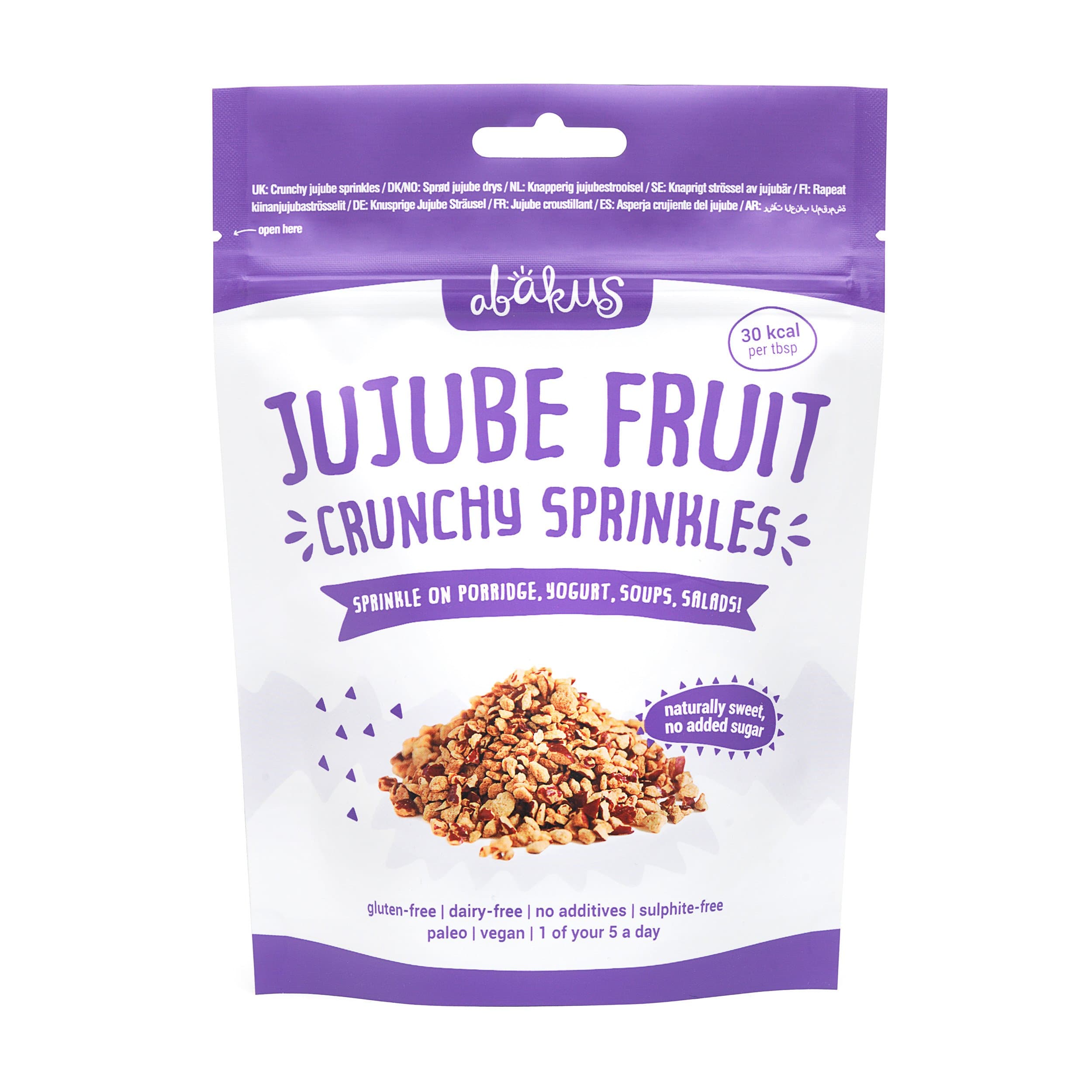 Abakus Sprinkles Jujube Fruit Red Dates , 50 g