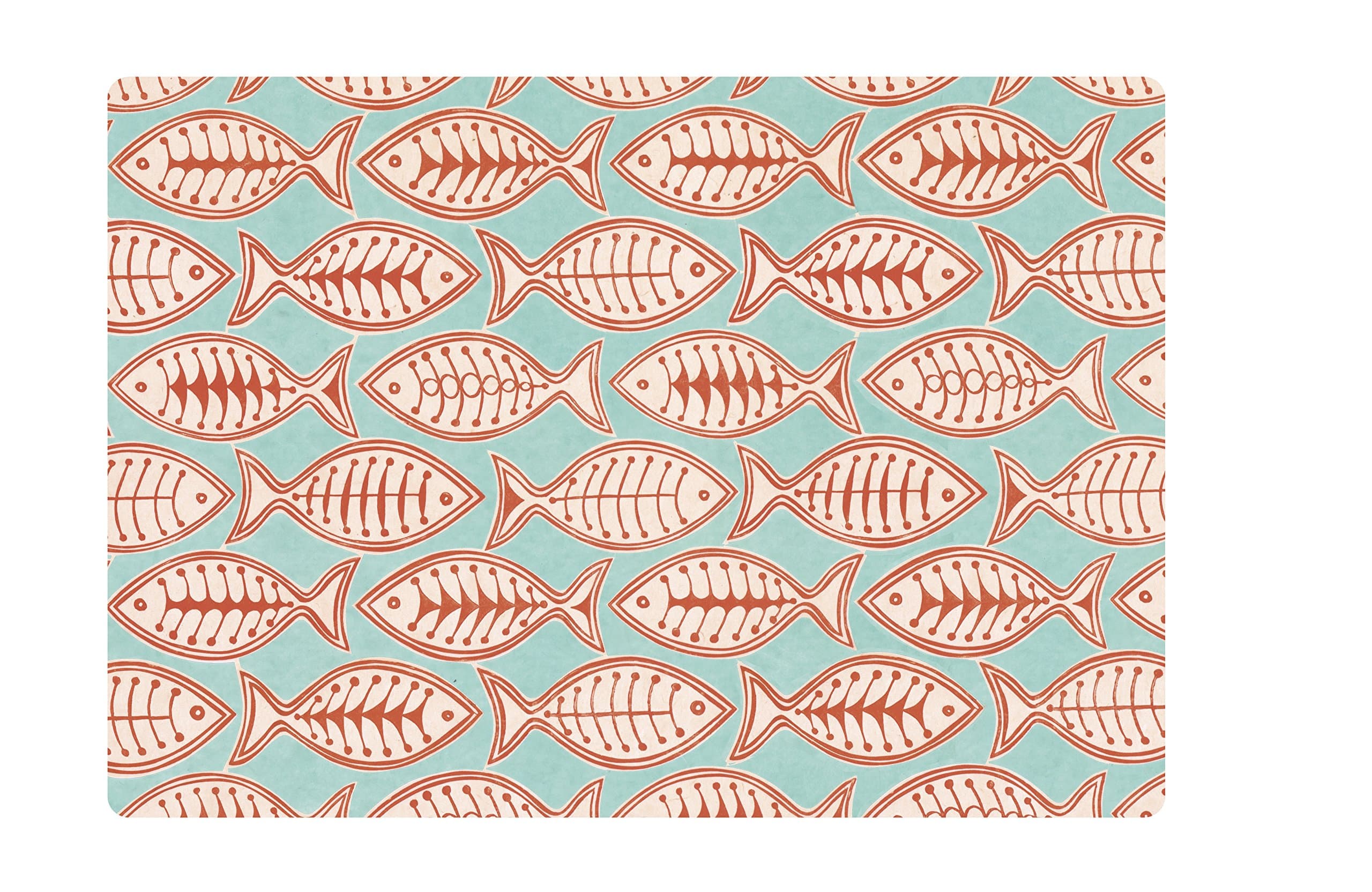 School Hard Placemats, Rectangle, Set of 4