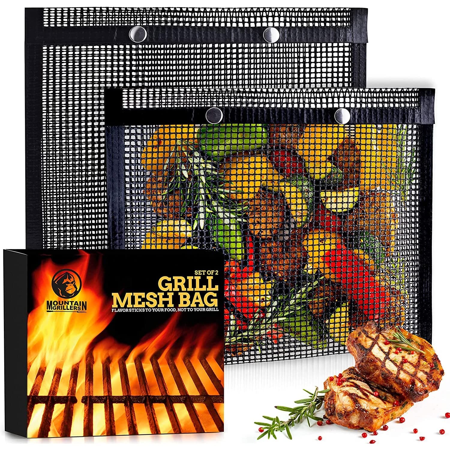 BBQ Mesh Grill Bags
