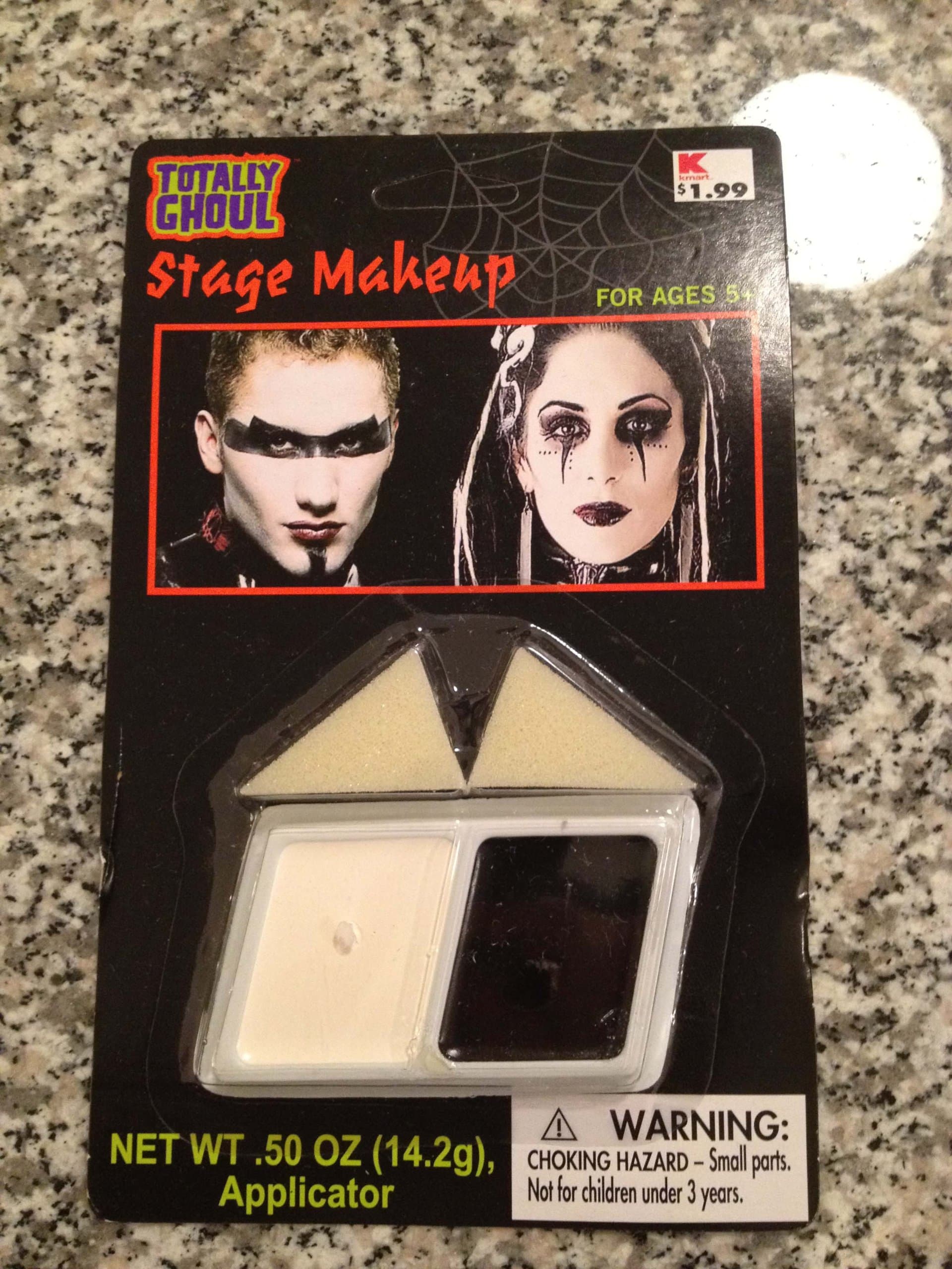 Stage Makeup Black and White (Black and White)