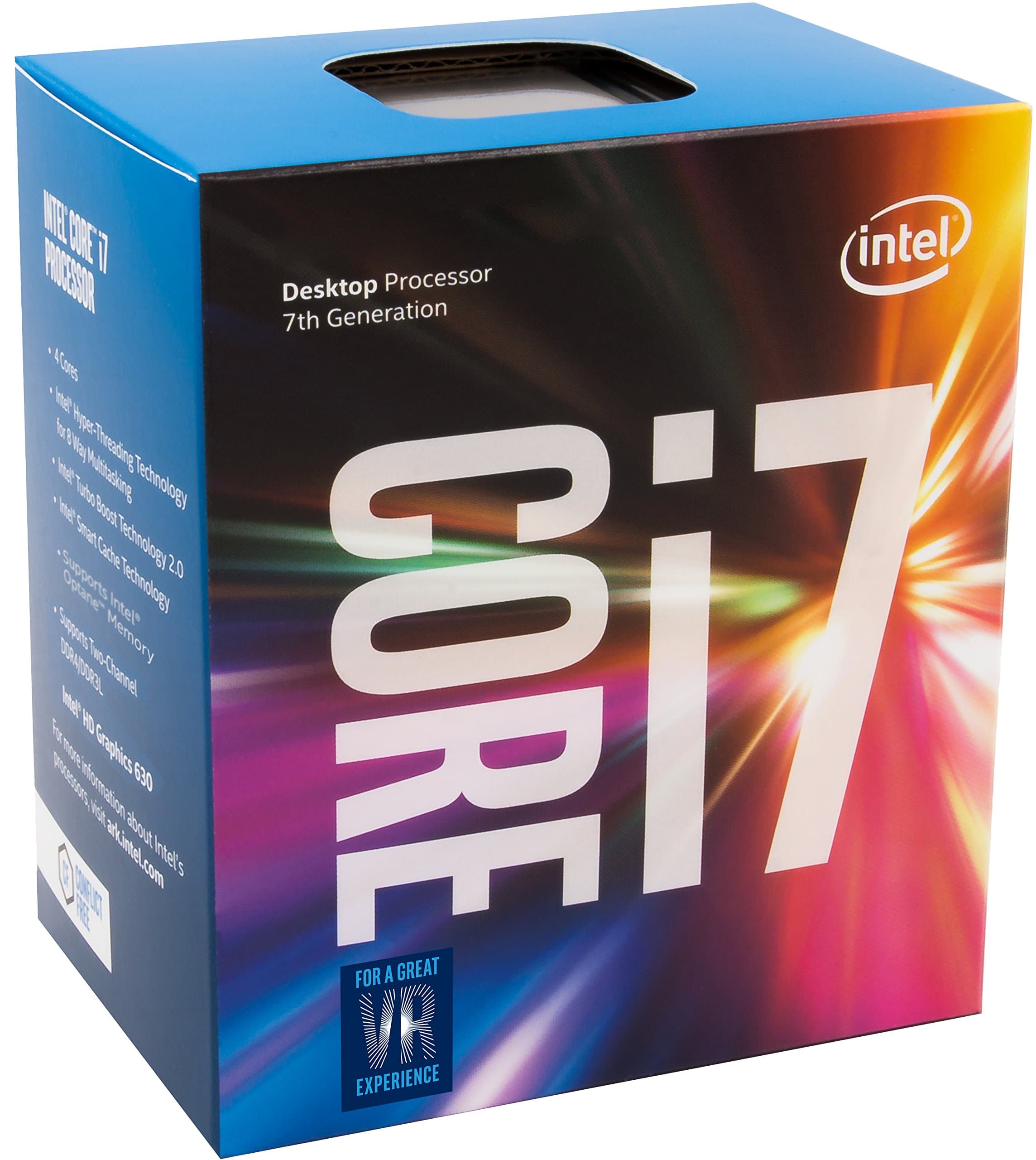 Intel Core i7 7700 K 4.20GHz LGA1151 8MB Cache Tray CPU