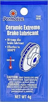 09973 Counterman's Choice Ceramic Extreme Brake Parts Lubricant, 5 g Pouch