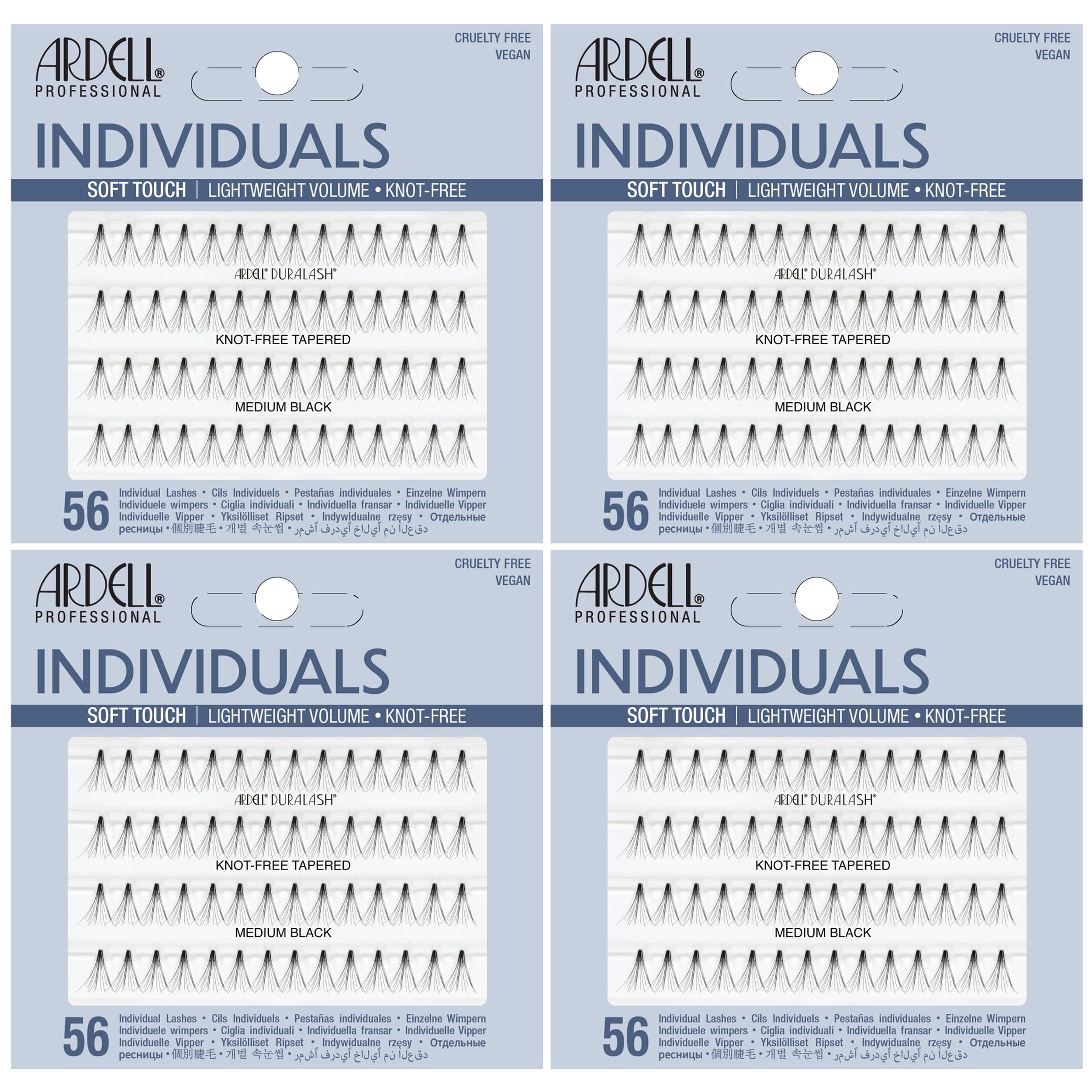 Ardell Knot-Free Soft Touch Individuals Lashes - Medium