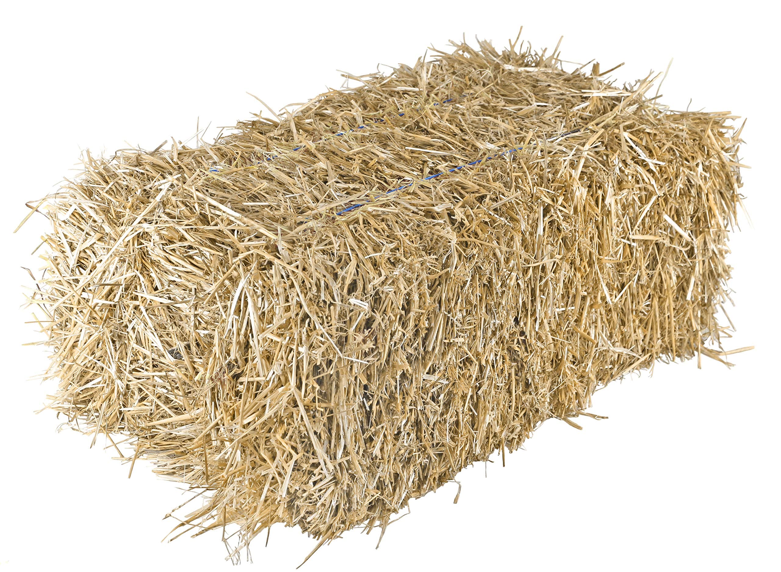 Garden Elements Straw Bale by Shady Creek Farm, Multi-Use for Farm & Home, Large Straw Bale, 36"
