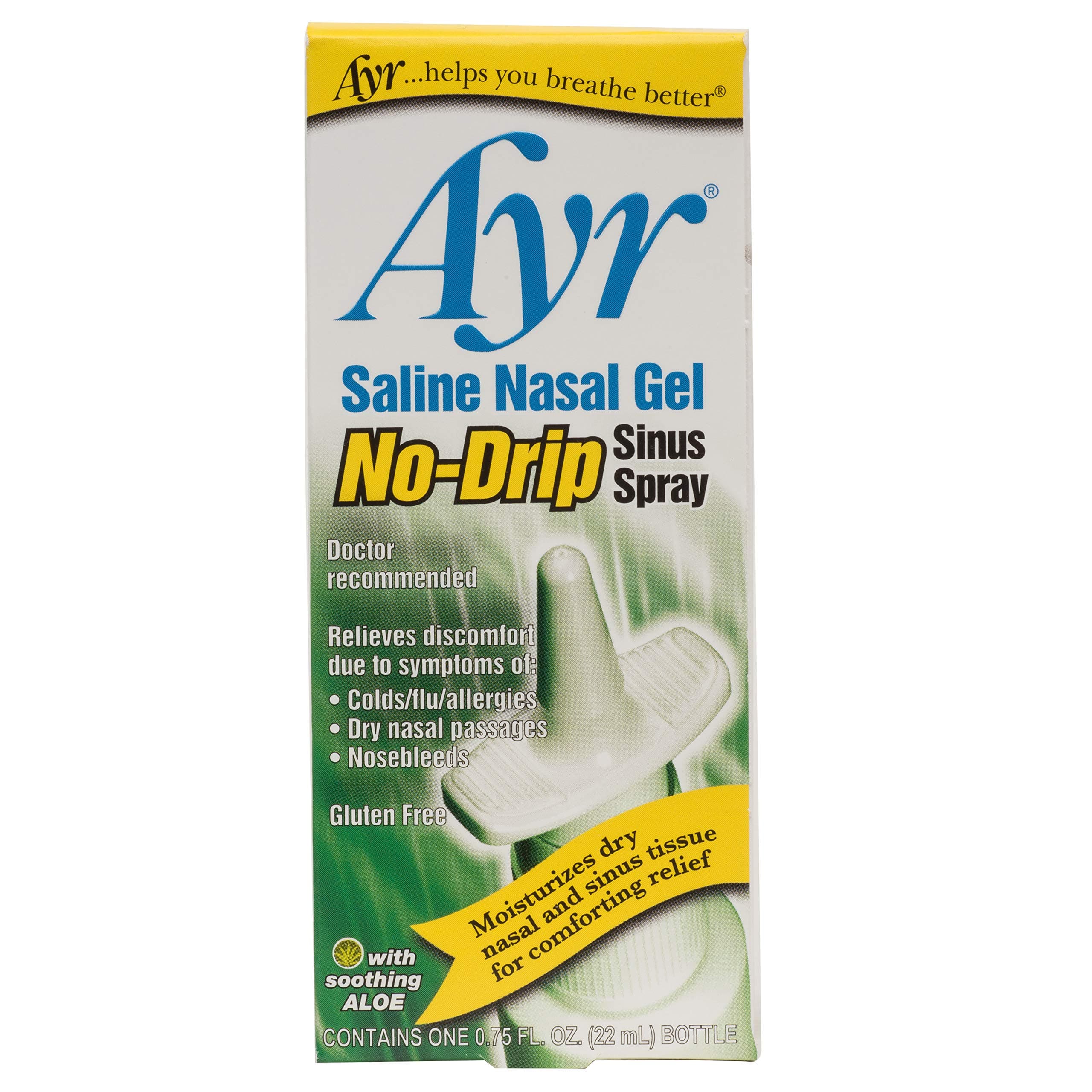 Saline Nasal Spray Bottle (0.75oz)