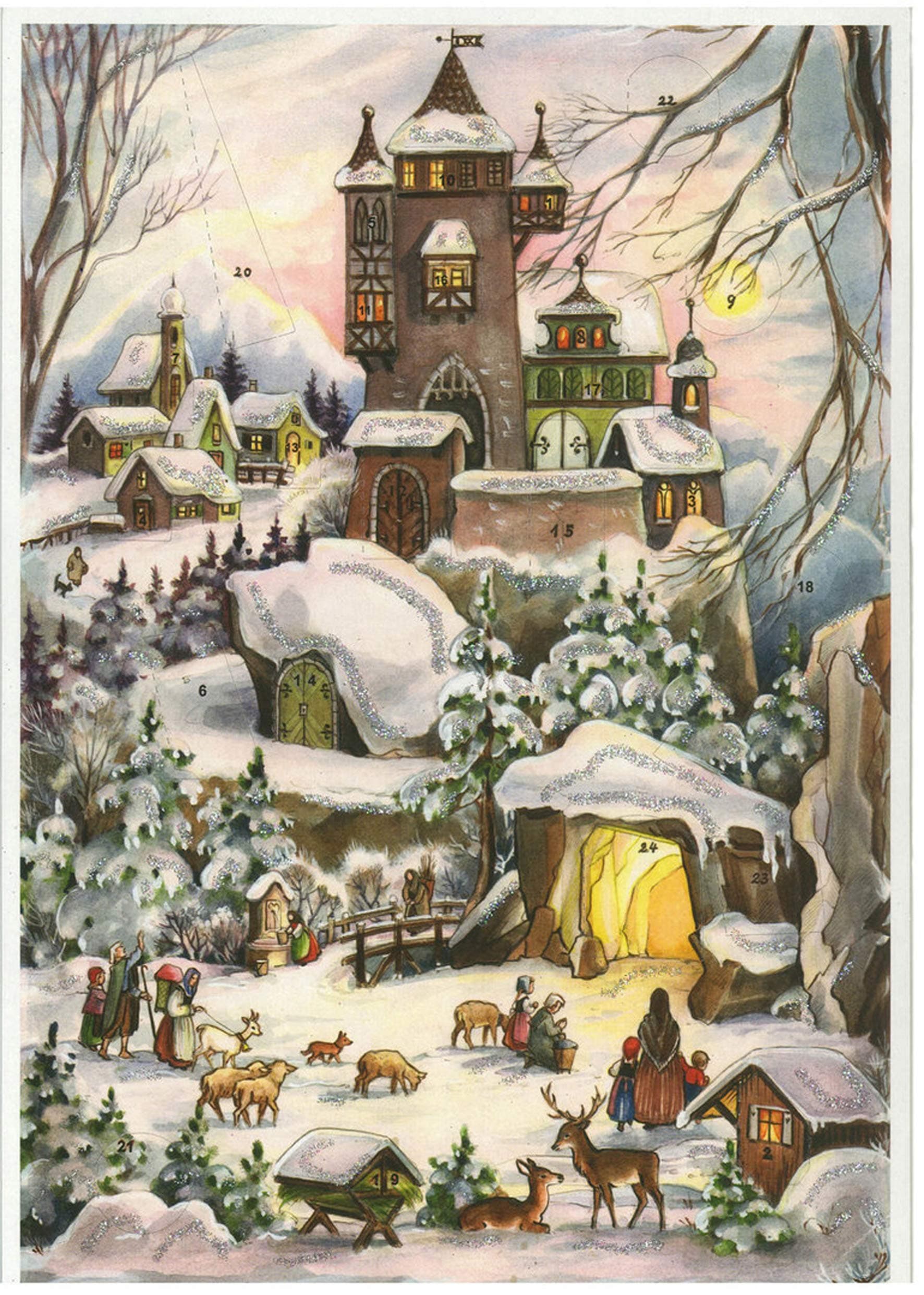 Advent Calendar  "At the castle"
