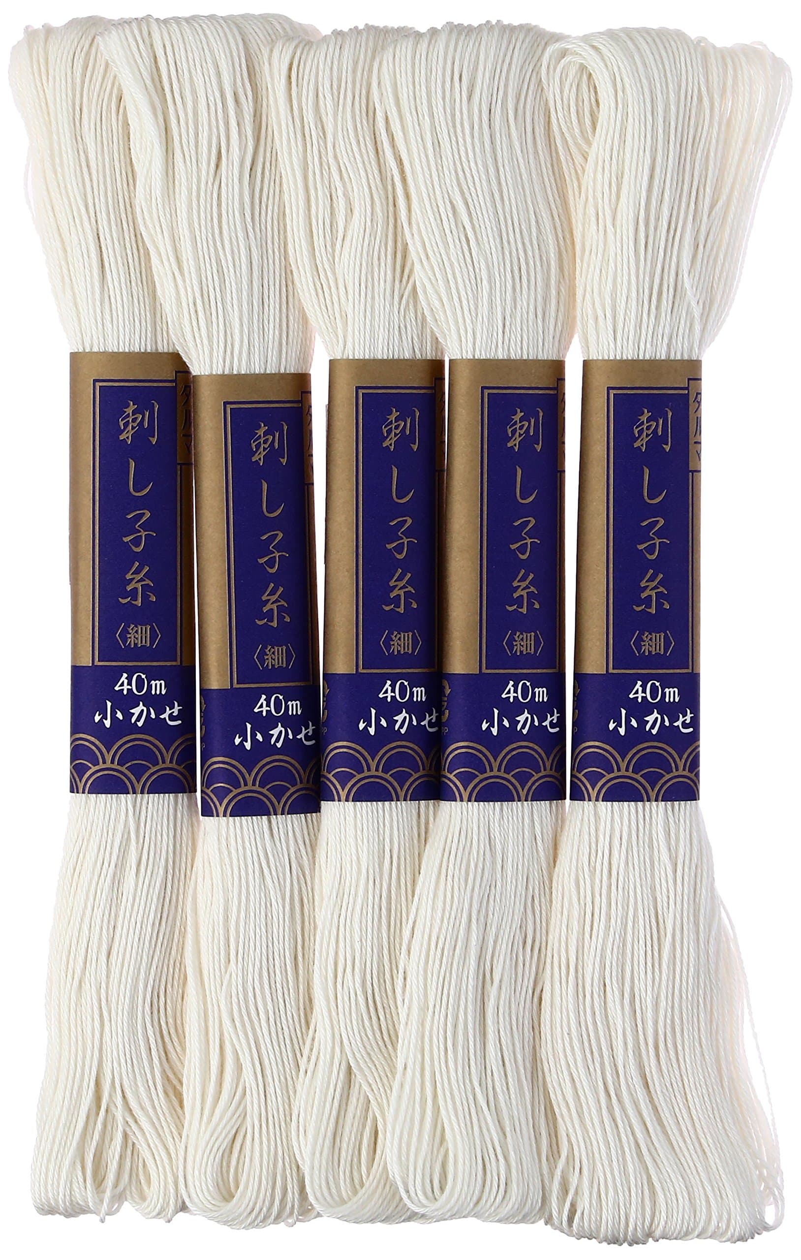 Yokota Sashiko thread 40 m col.2 5pcs