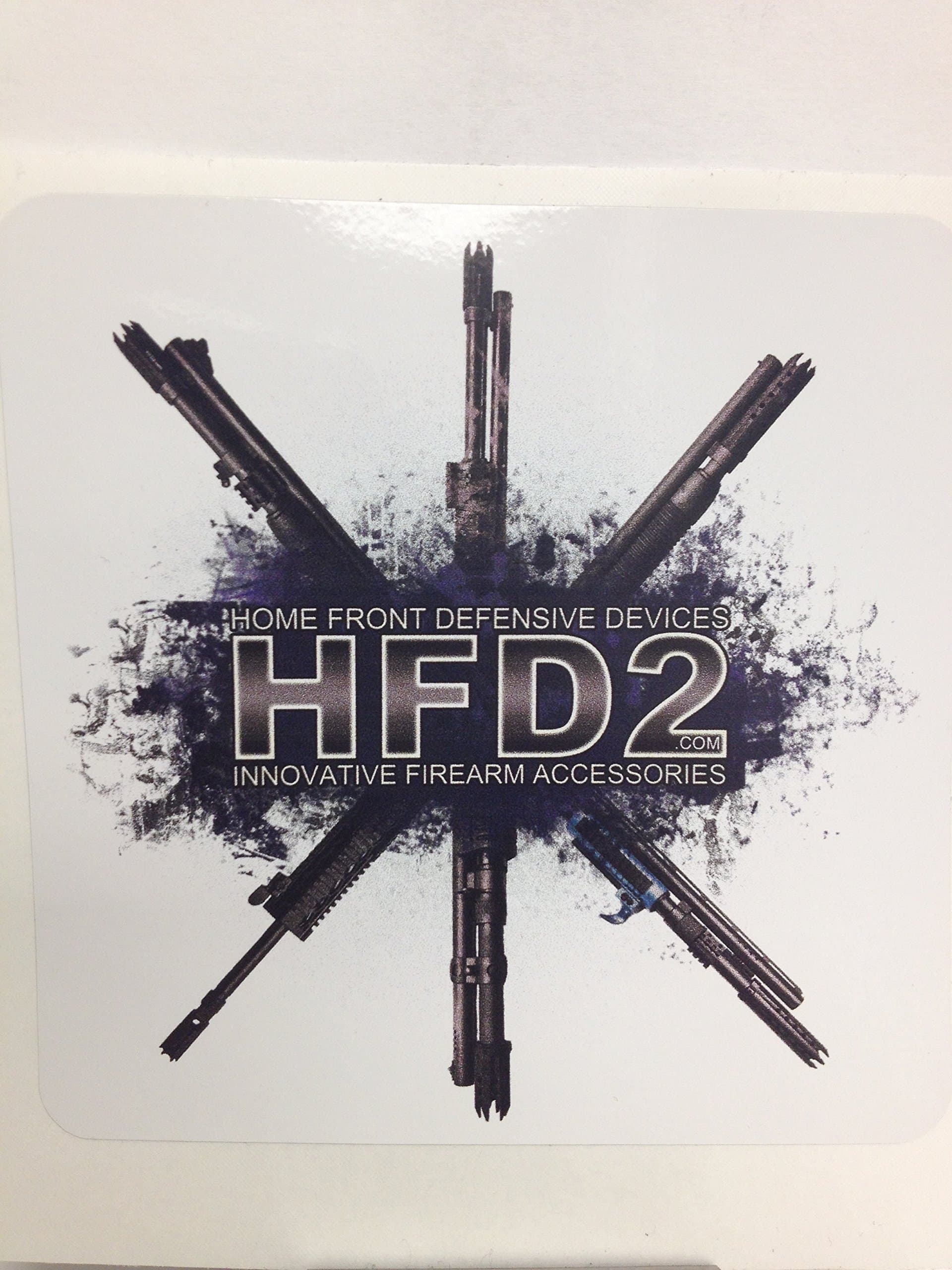 HFD2 4" x 4" Vinyl Sticker