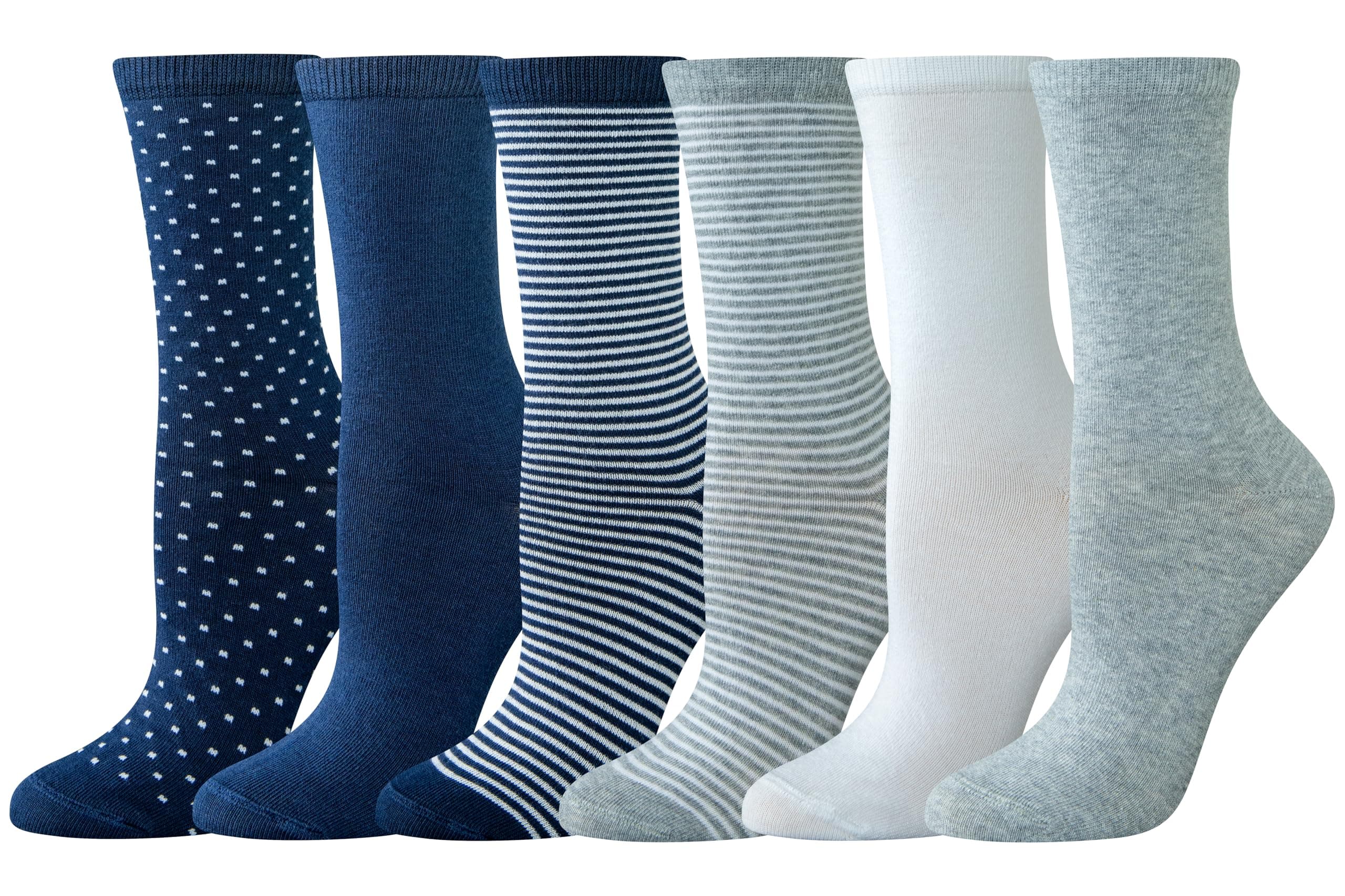 Amazon Essentials Women's Cotton Crew Socks