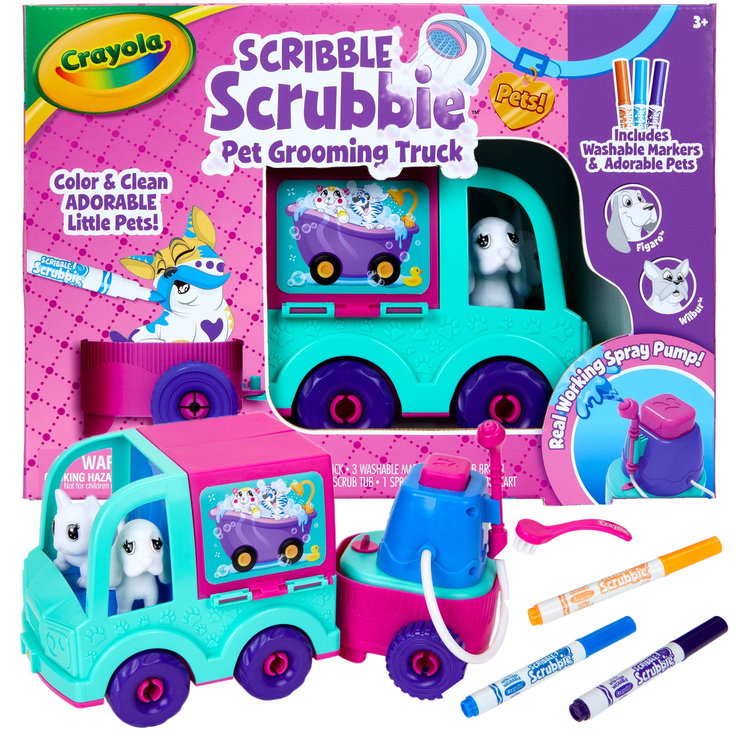 Scribble Scrubbie Pets! Beauty Salon Playset